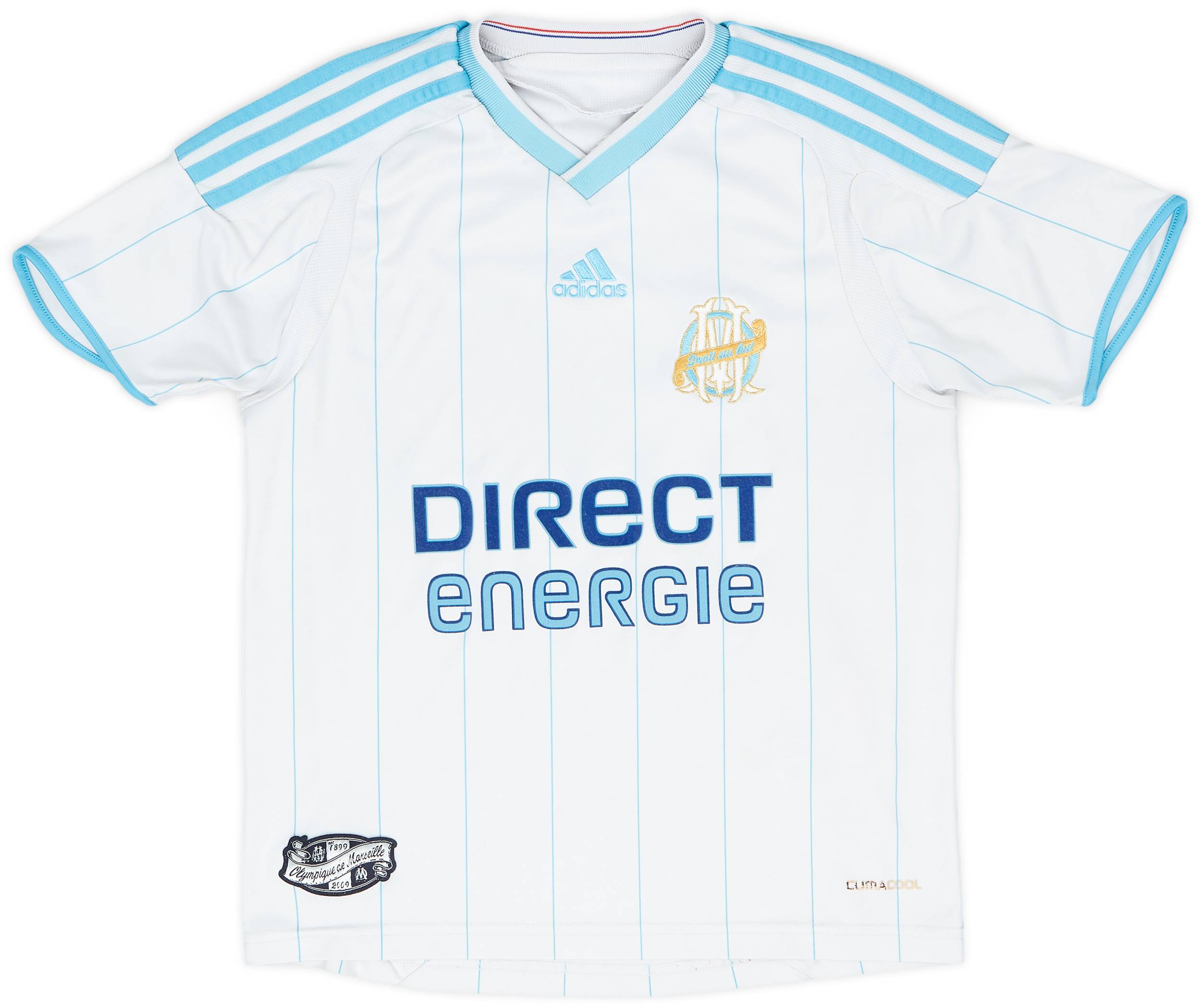 2009-10 Olympique Marseille Home Shirt - 6/10 - (S.Boys)