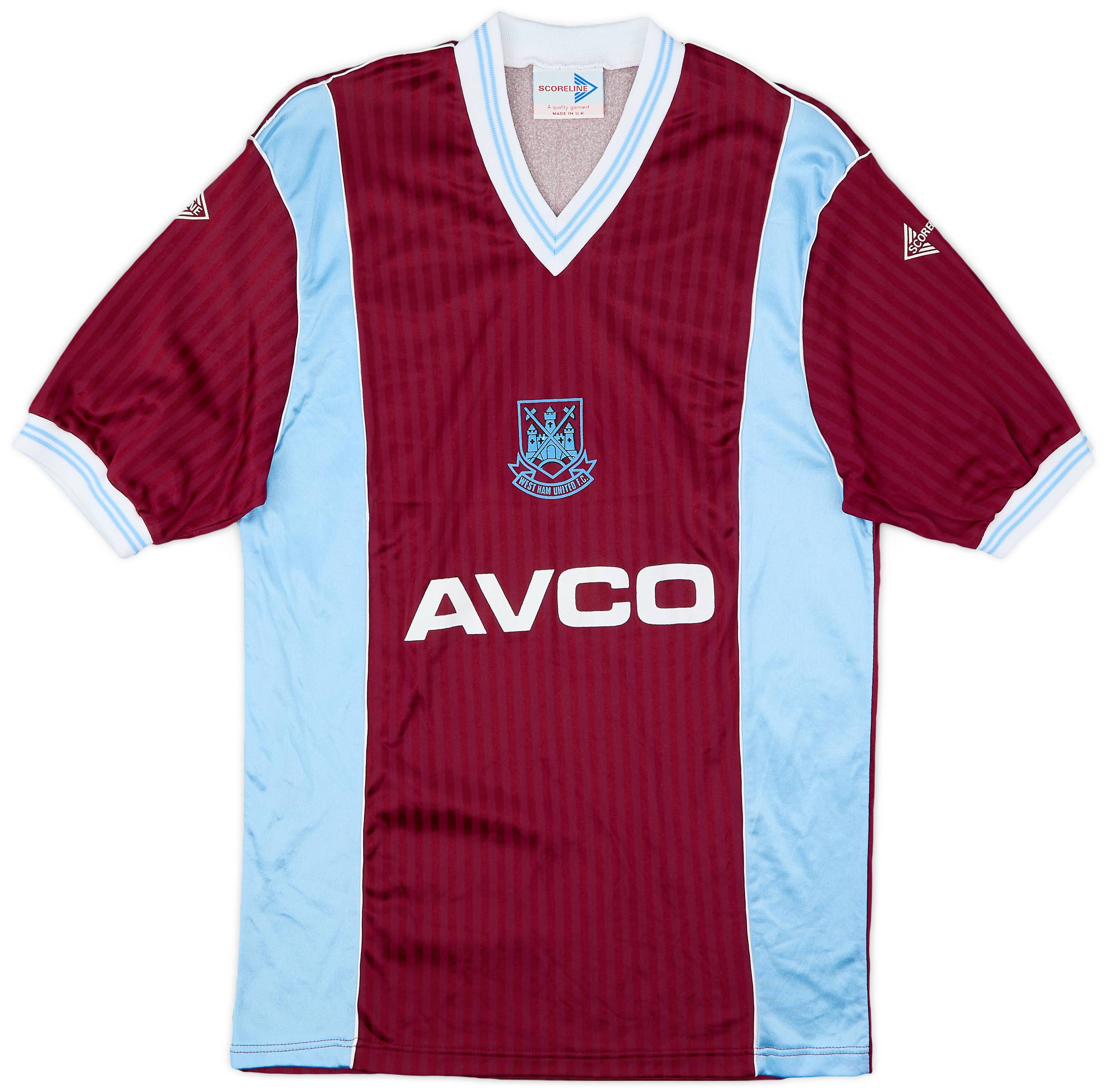1987-89 West Ham Home Shirt - 8/10 - (M)