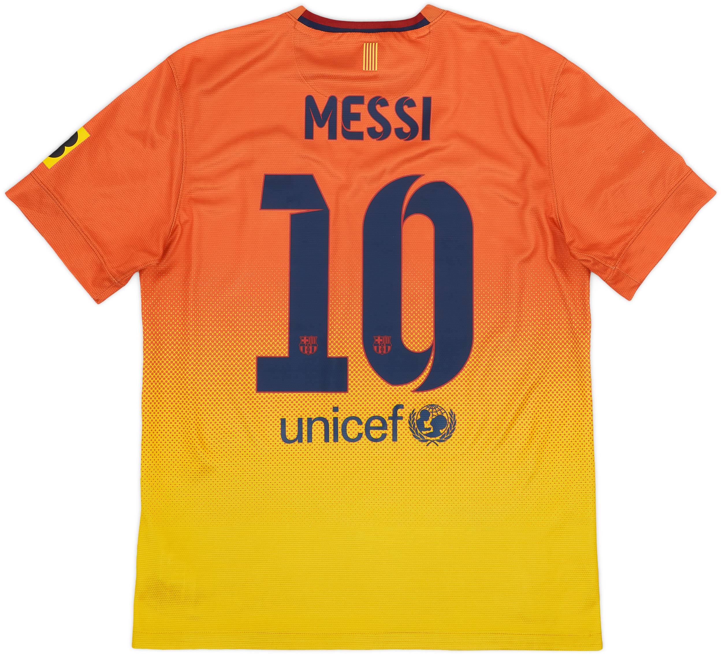 2012-13 Barcelona Away Shirt Messi #10 - 8/10 - (M)