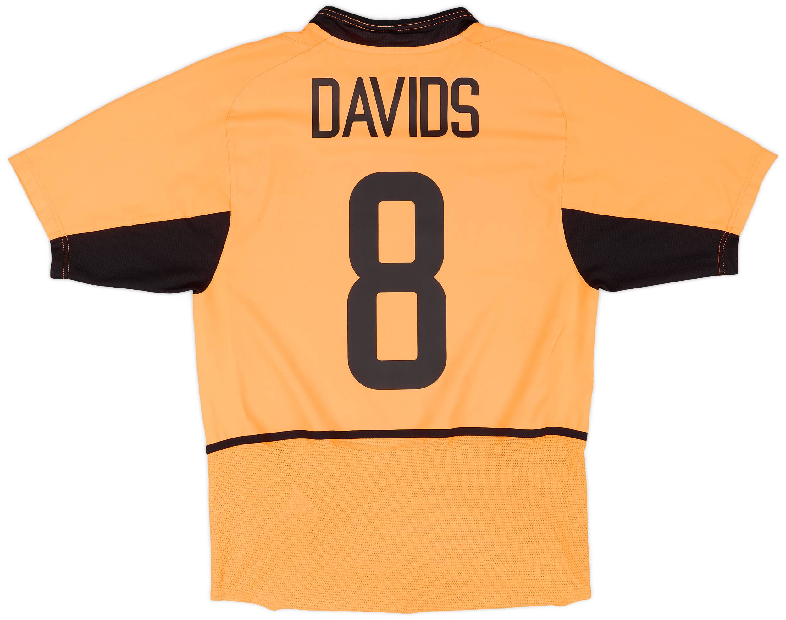 2002-04 Netherlands Home Shirt Davids #8 - 8/10 - (S)