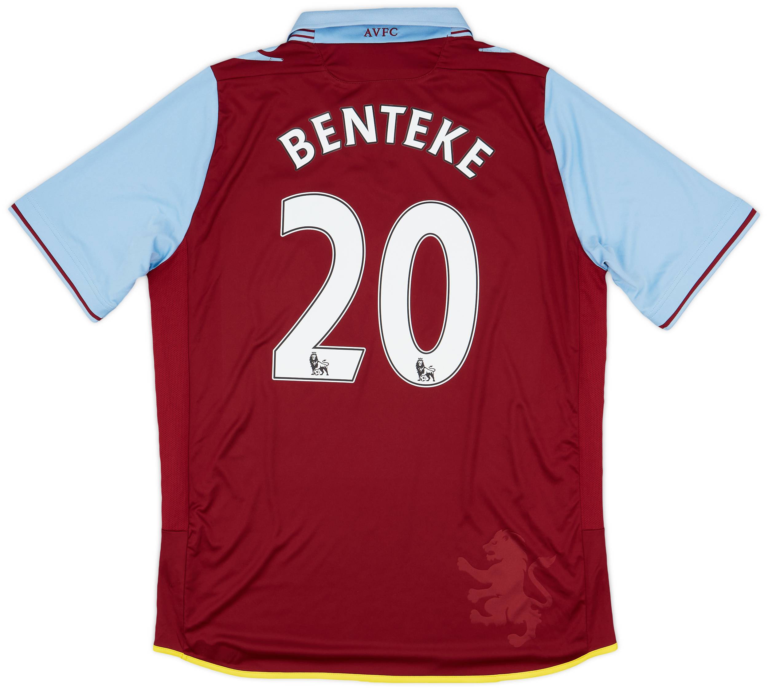 2012-13 Aston Villa Home Shirt Benteke #20 - 6/10 - (L)