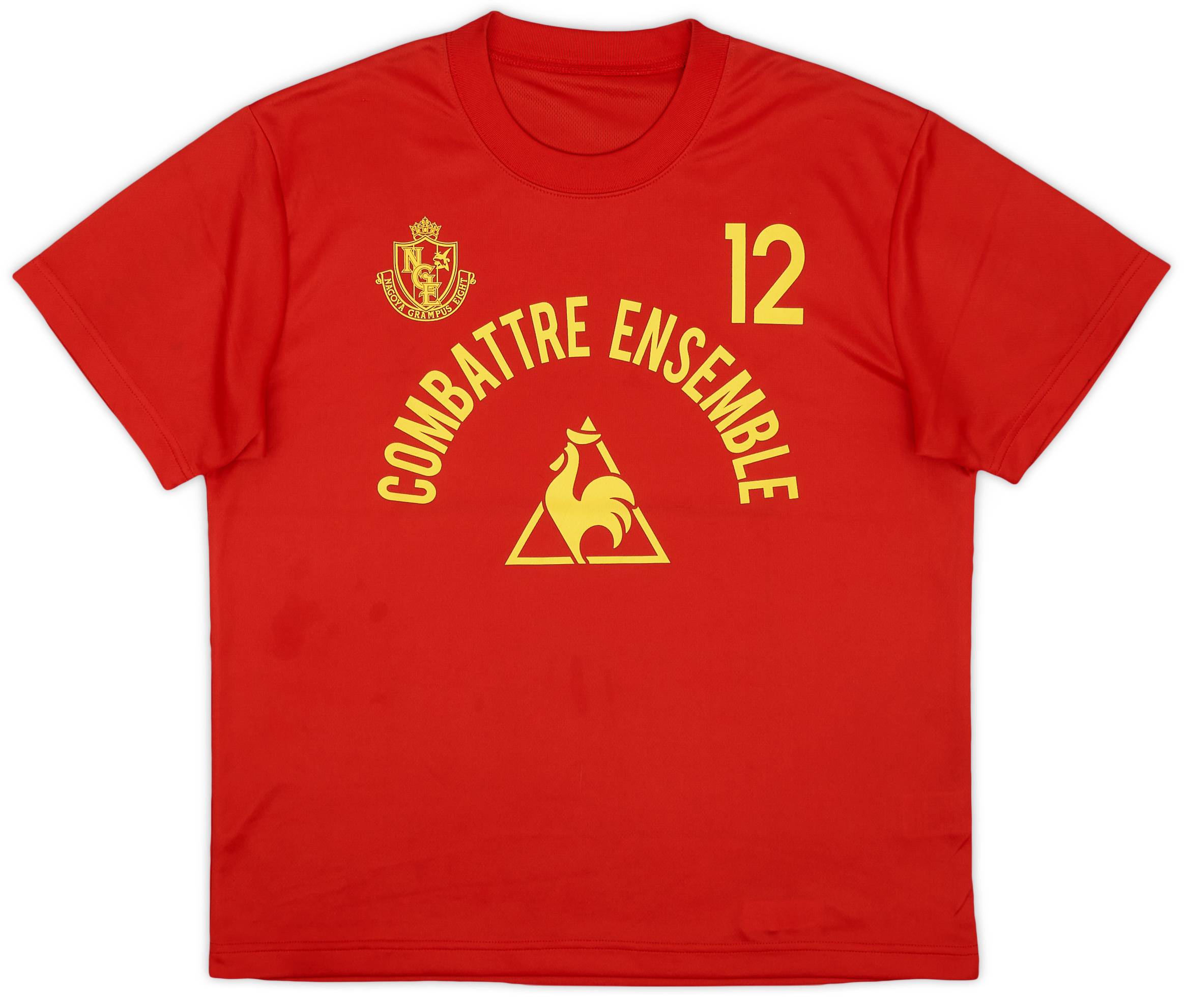 2010s Nagoya Grampus Eight Le Coq Sportif Training Shirt #12 - 8/10 - (M)