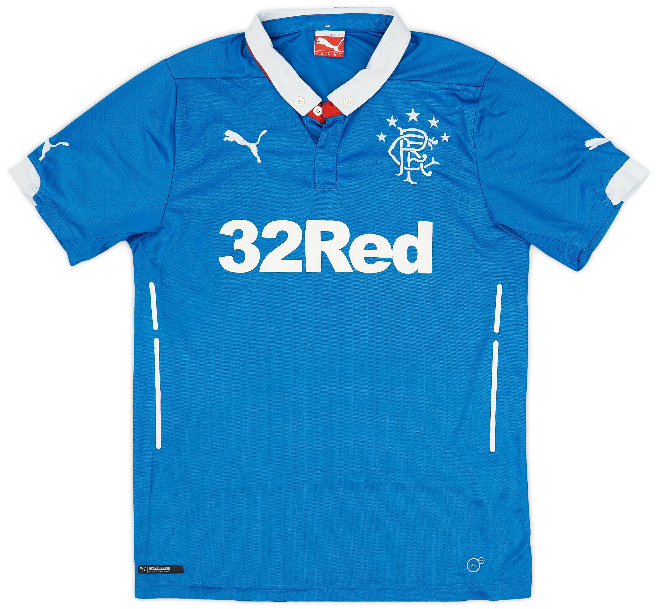 2014-15 Rangers Home Shirt - 6/10 - (M)