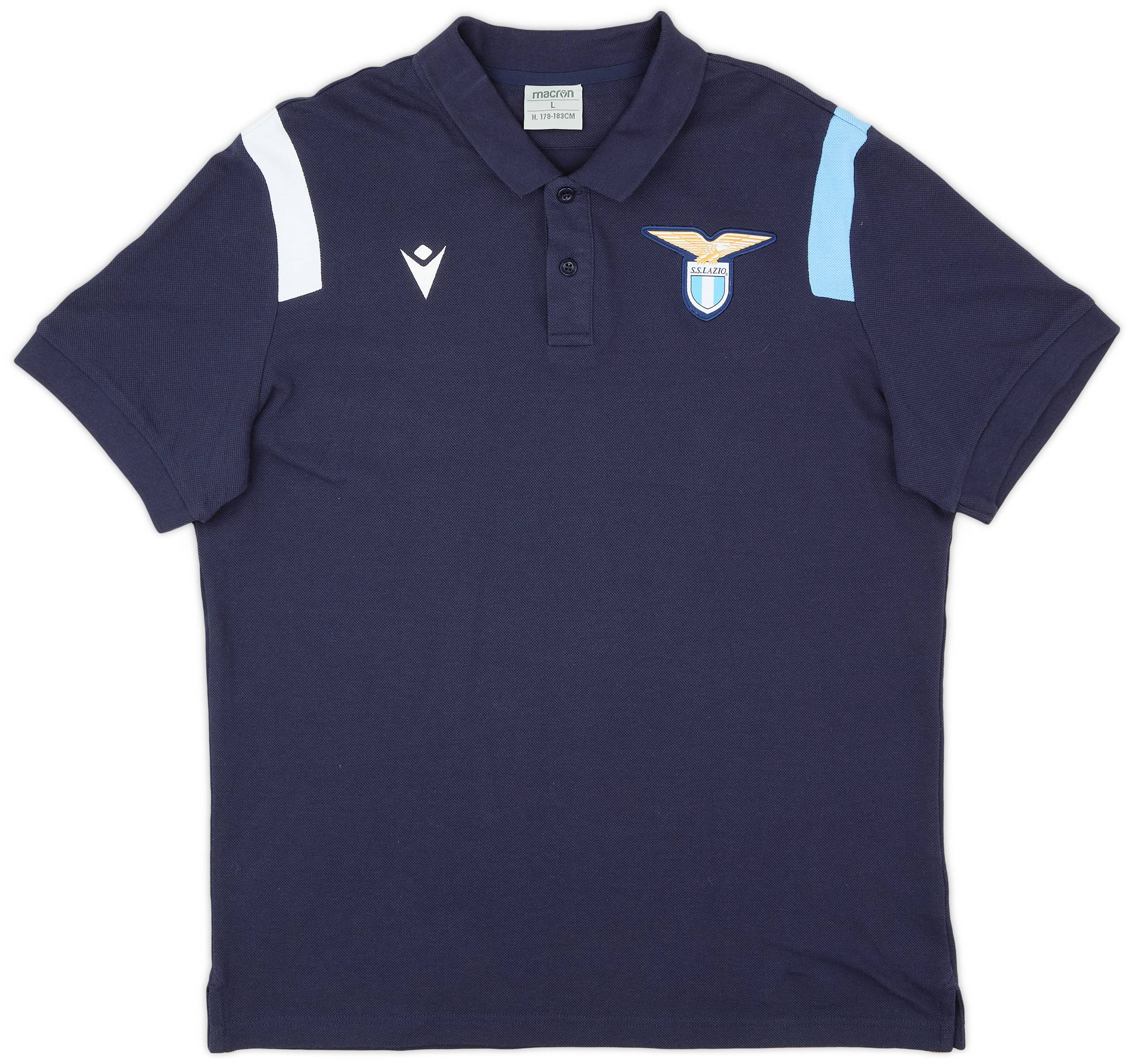 2019-20 Lazio Macron Polo Shirt - 9/10 - (L)