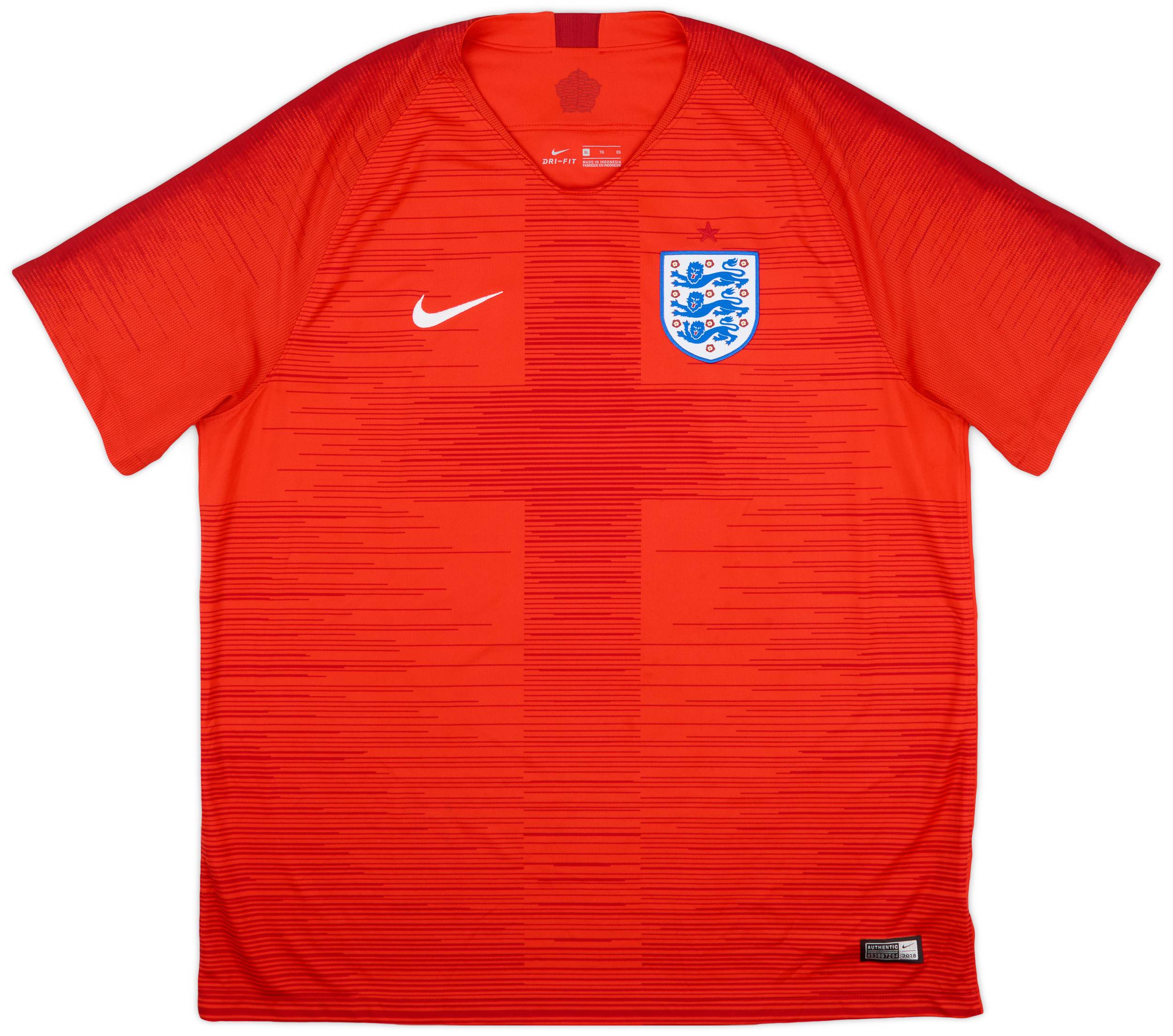 2018-19 England Away Shirt - 9/10 - (XL)