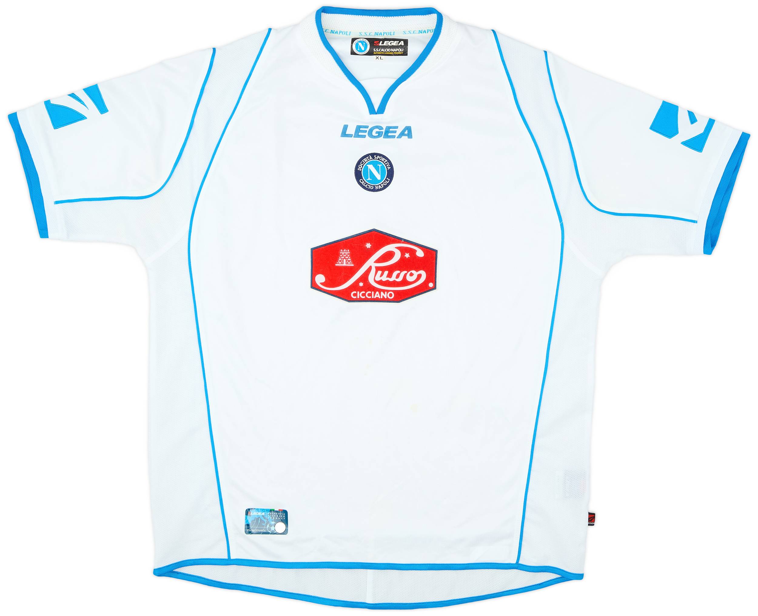 2003-04 Napoli Away Shirt - 8/10 - (XL)