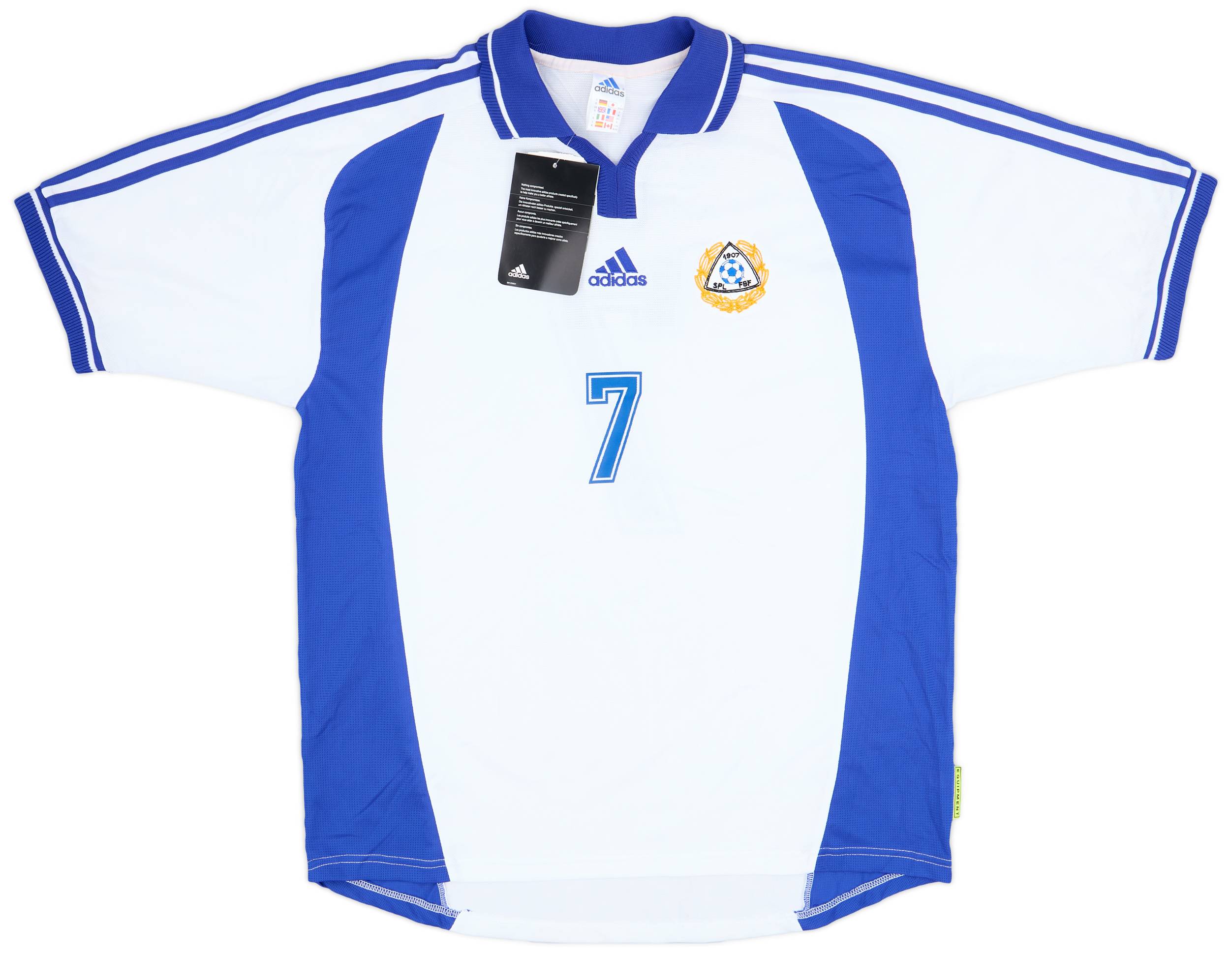 2000-02 Finland Player Issue Home Shirt #7 (XL)