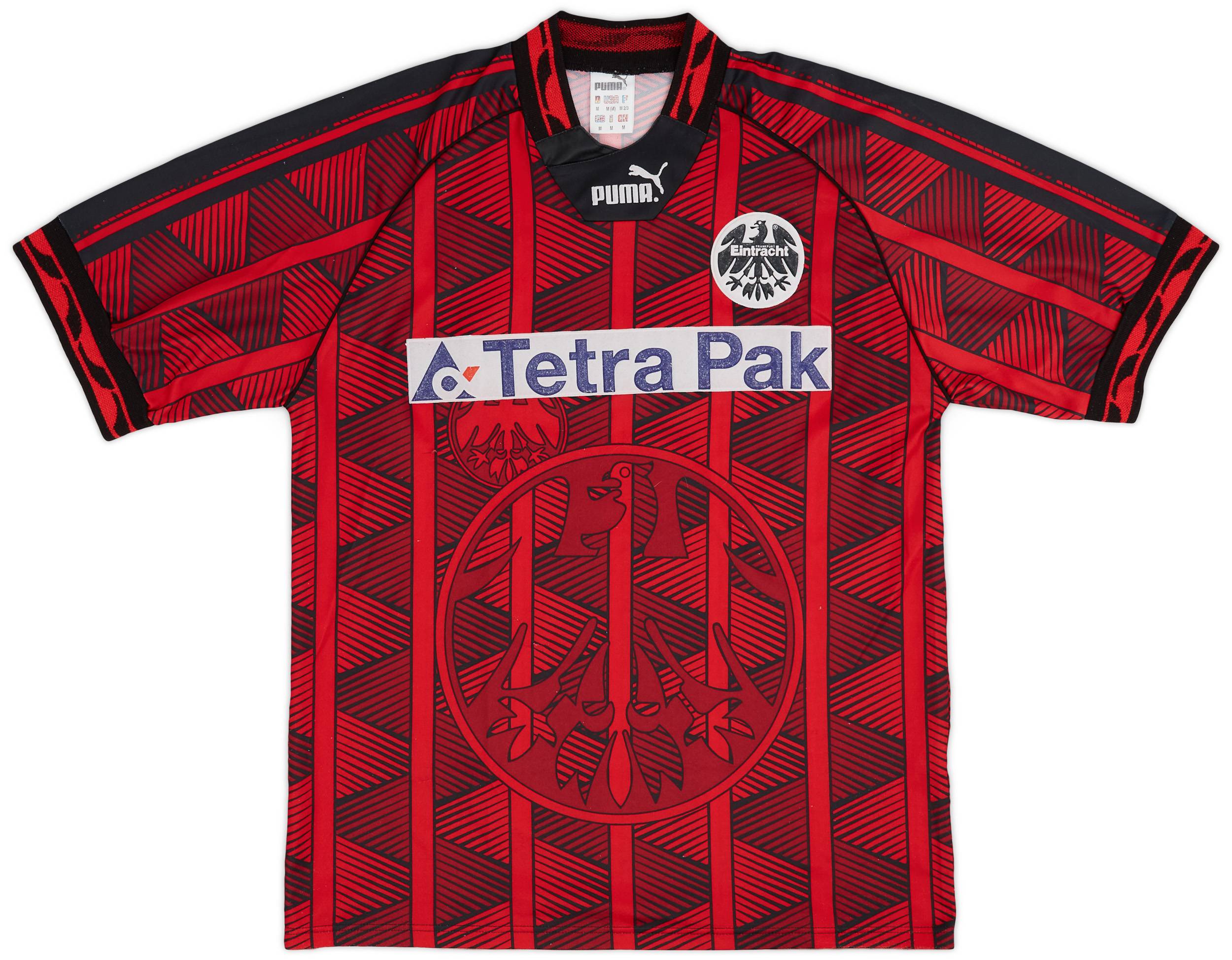1995-96 Eintracht Frankfurt Home Shirt - 7/10 - (M)