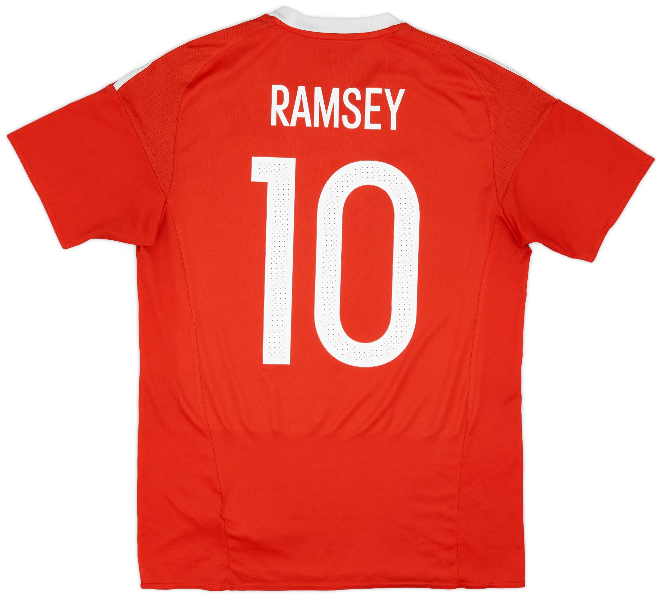 2016-17 Wales Home Shirt Ramsey #10 - 7/10 - (M)