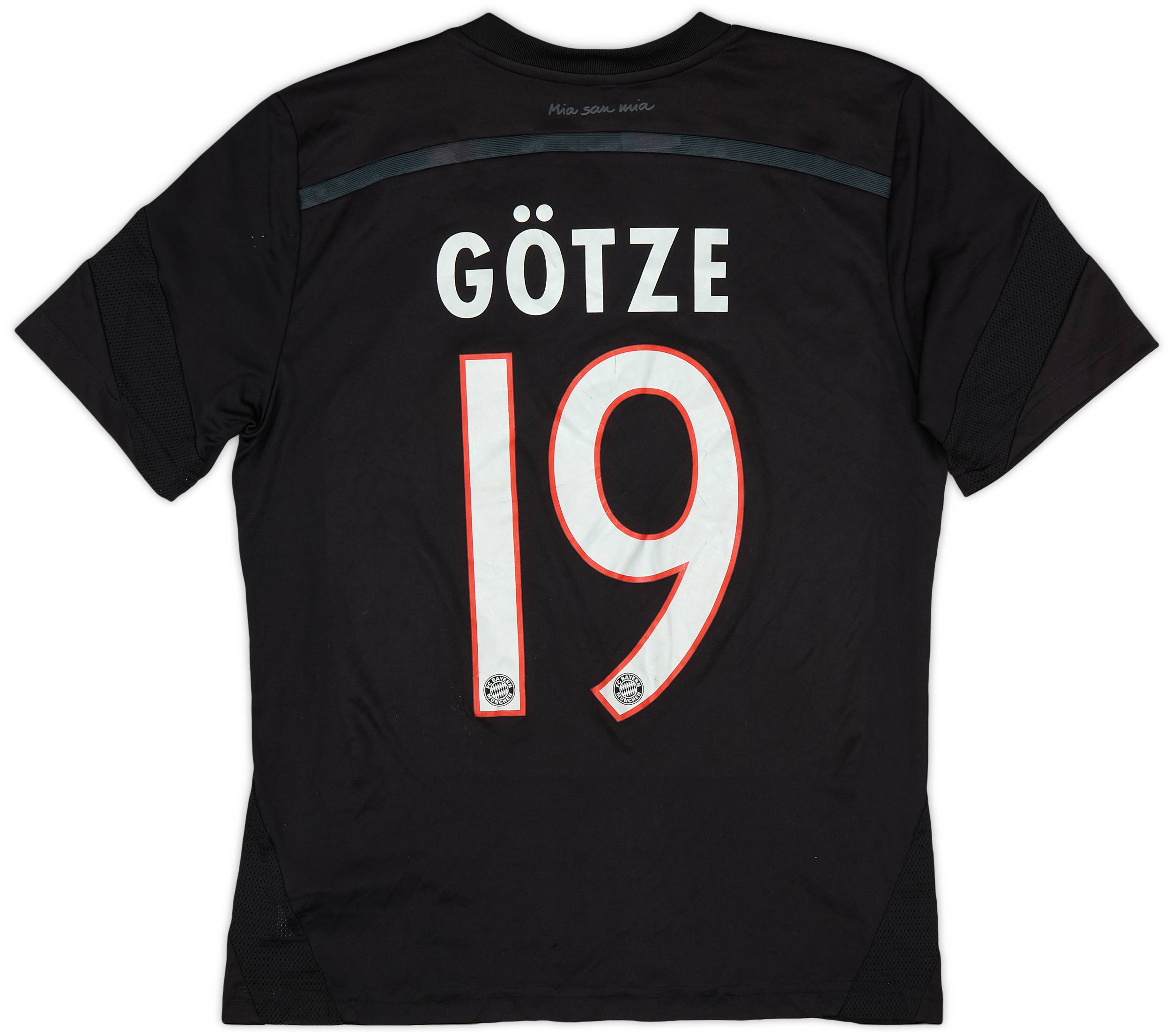 2014-15 Bayern Munich Third Shirt Gotze #19 - 6/10 - (L.Boys)