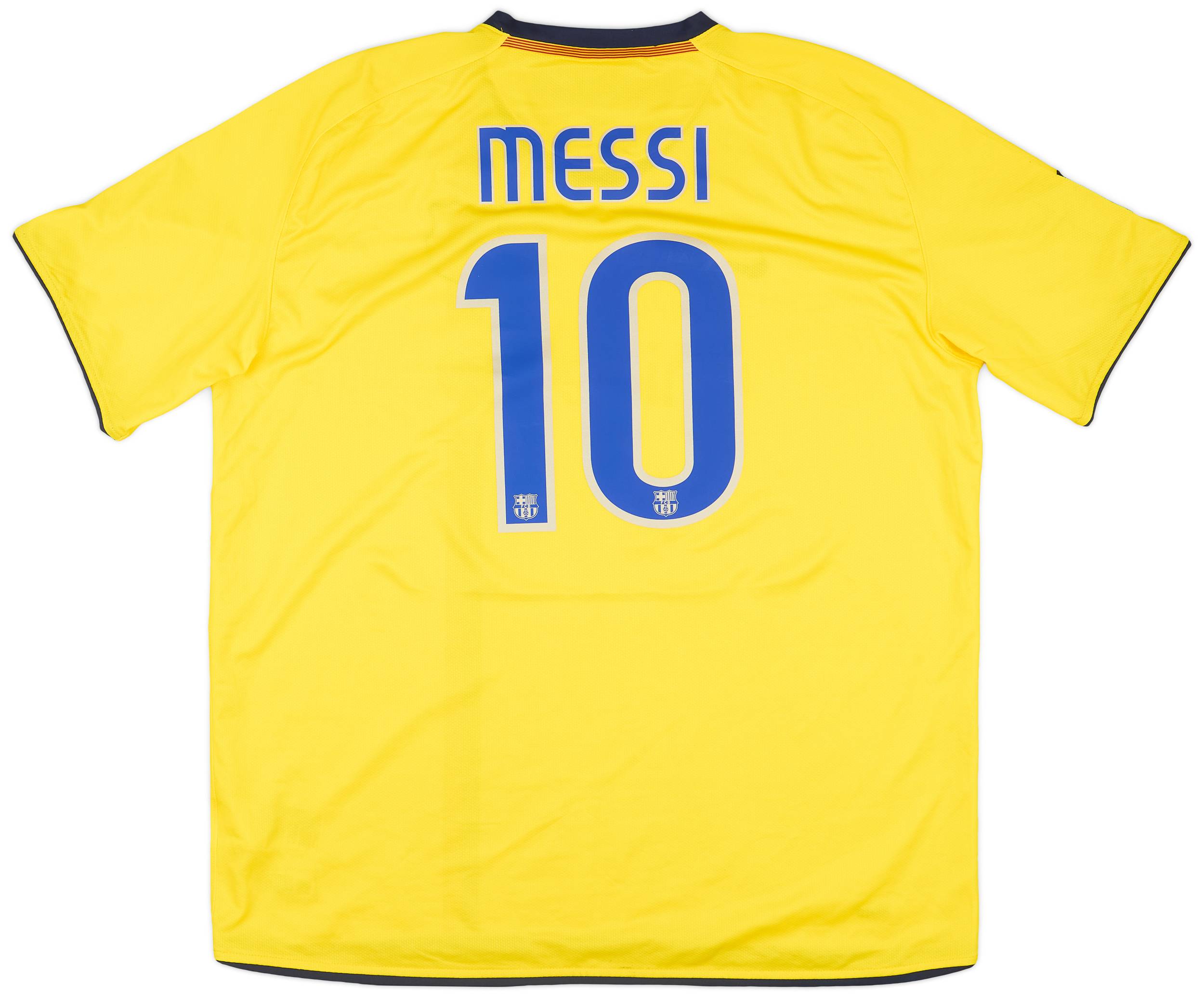 2008-10 Barcelona Away Shirt Messi #10 - 8/10 - (XXL)