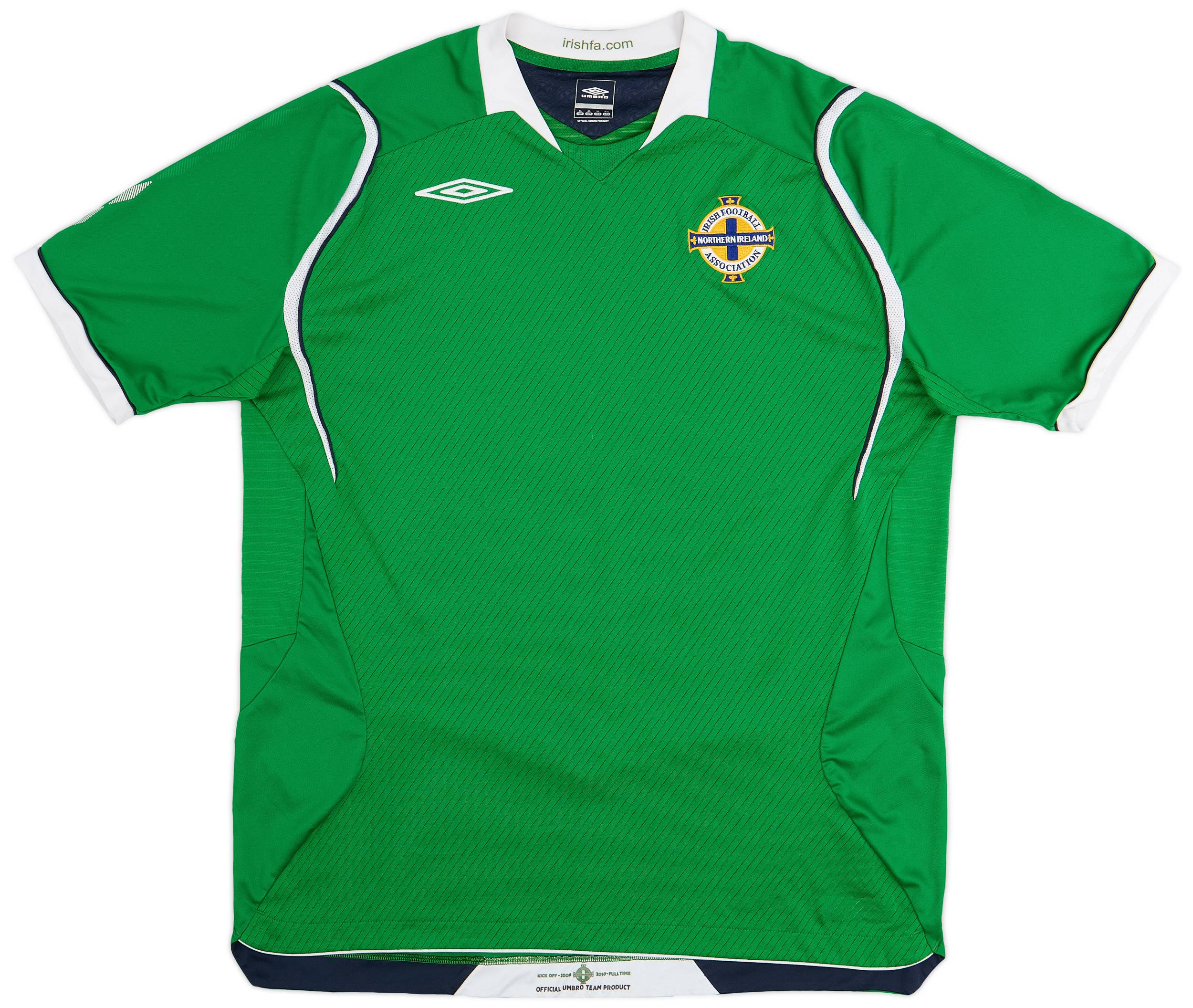 2008-10 Northern Ireland Home Shirt - 8/10 - (XL)