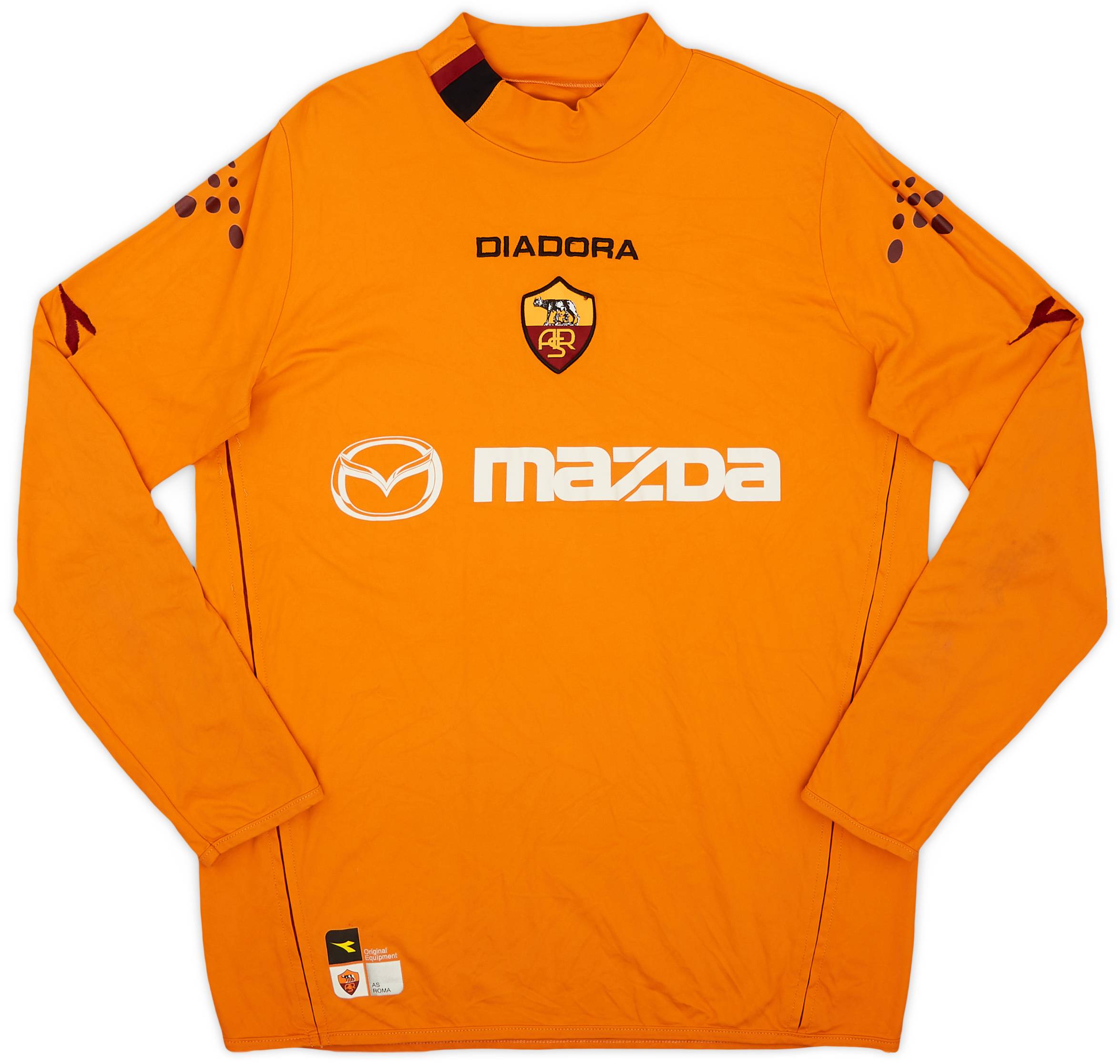 2003-04 Roma Third L/S Shirt #1 - 9/10 - (XL)