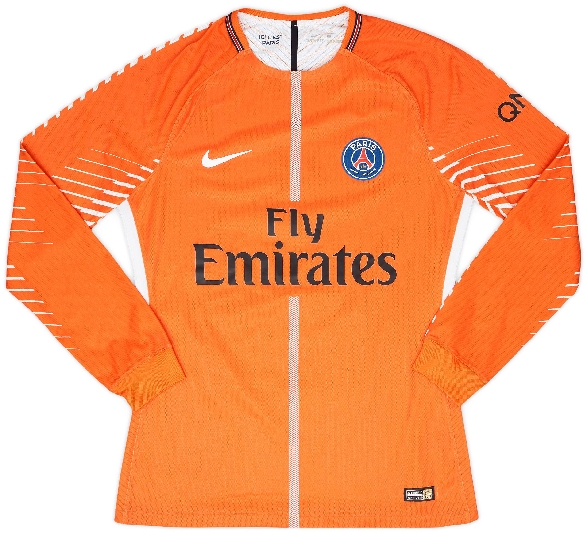 2017-18 Paris Saint-Germain Player Issue GK Shirt #1 - 8/10 - (L)
