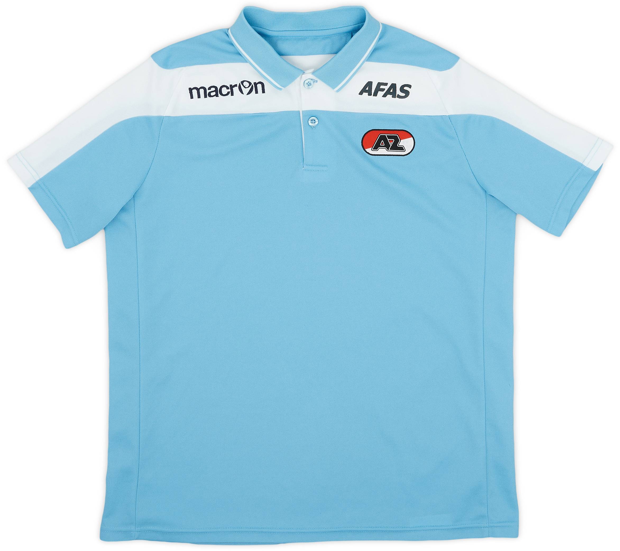 2012-13 AZ Alkmaar Macron Polo Shirt - 7/10 - (L)