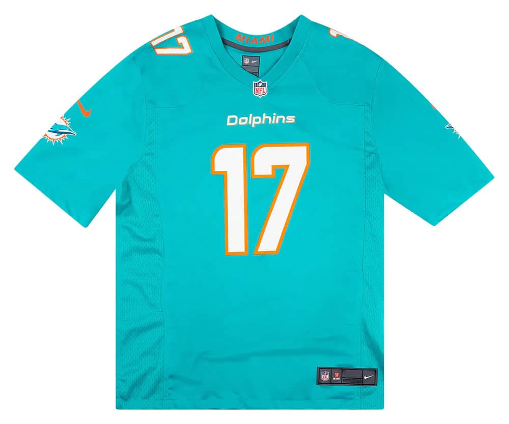 2021 22 Miami Dolphins Waddle 17 Nike Game Jersey Home XL W Tags