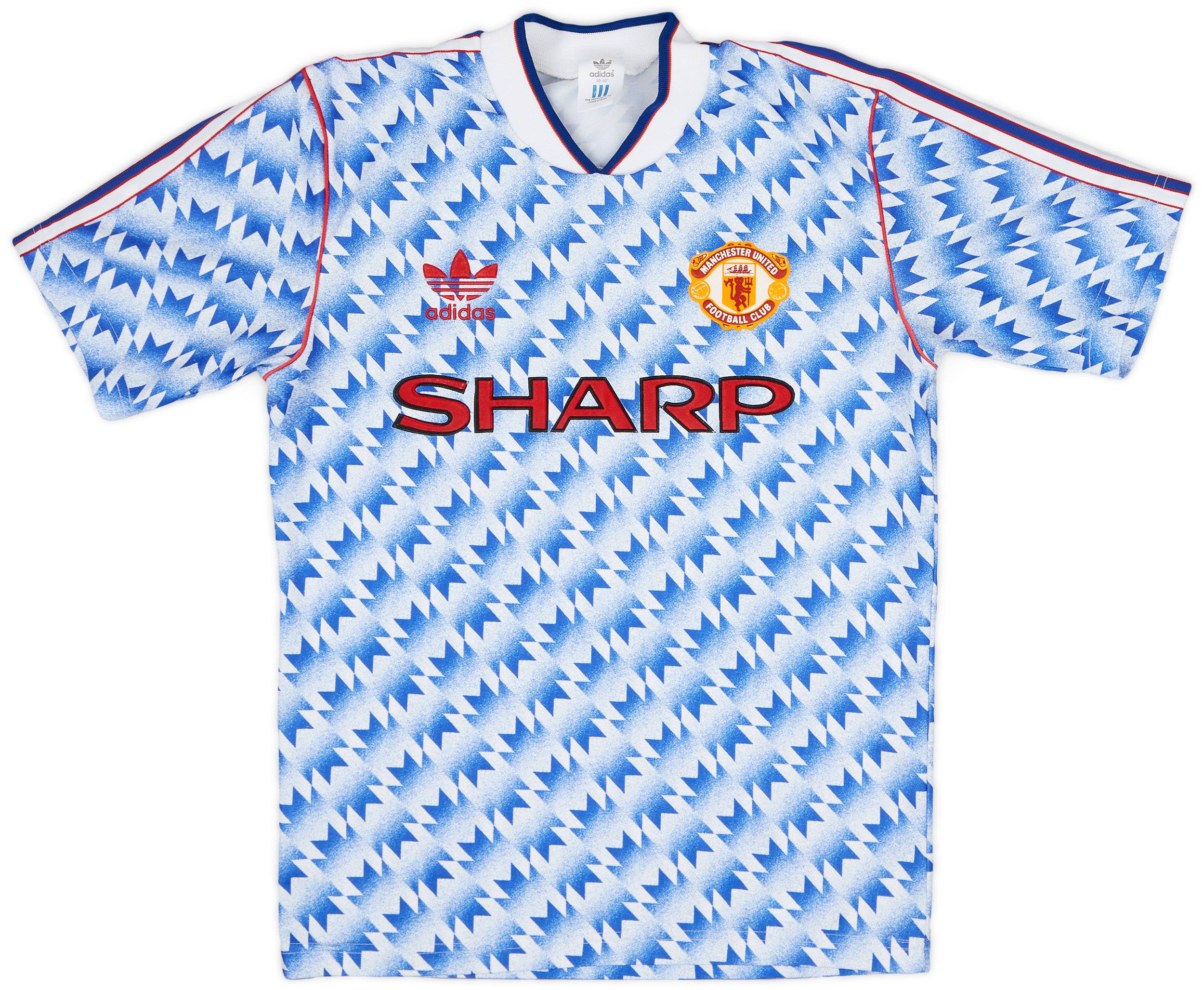 1990-92 Manchester United Away Shirt - 9/10 - (M)
