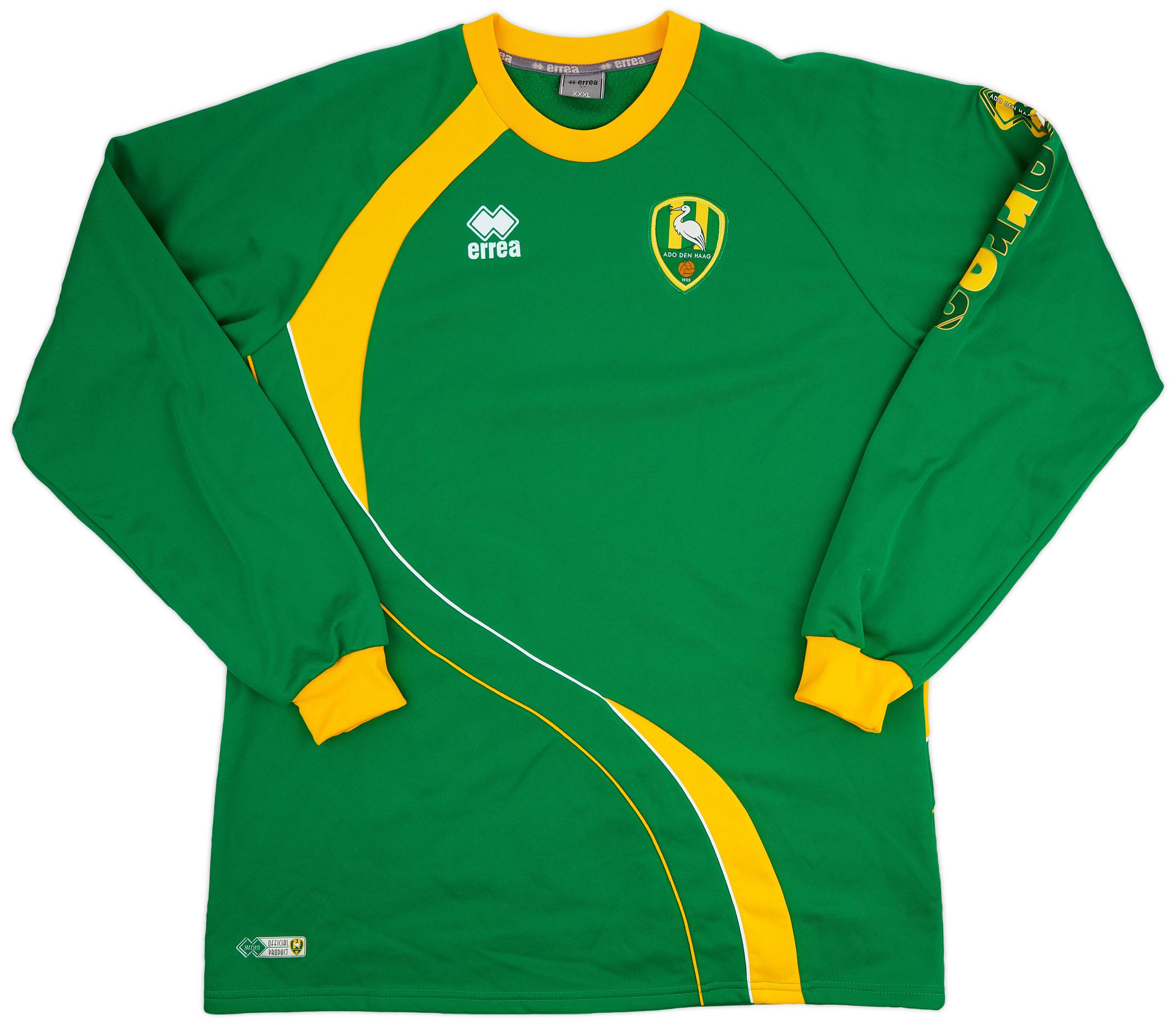 2010s ADO Den Haag Errea Sweat Top 9 10 3XL