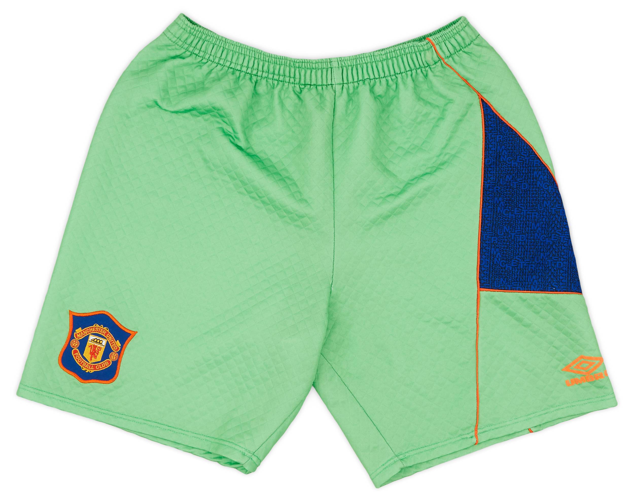 1994-96 Manchester United GK Shorts - Very Good 6/10 - (XXL)