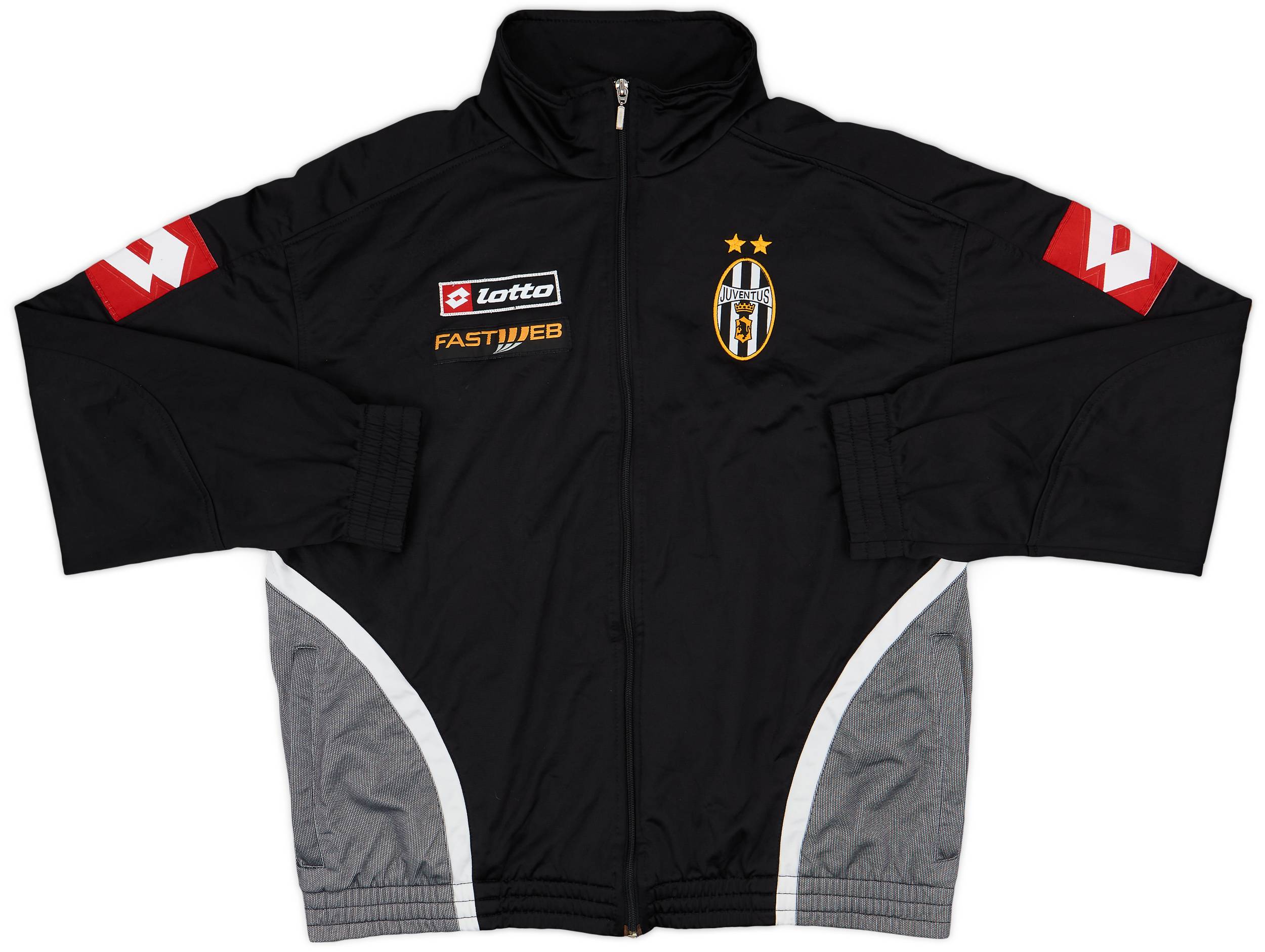 2001-02 Juventus Lotto Track Jacket - 9/10 - (XL)
