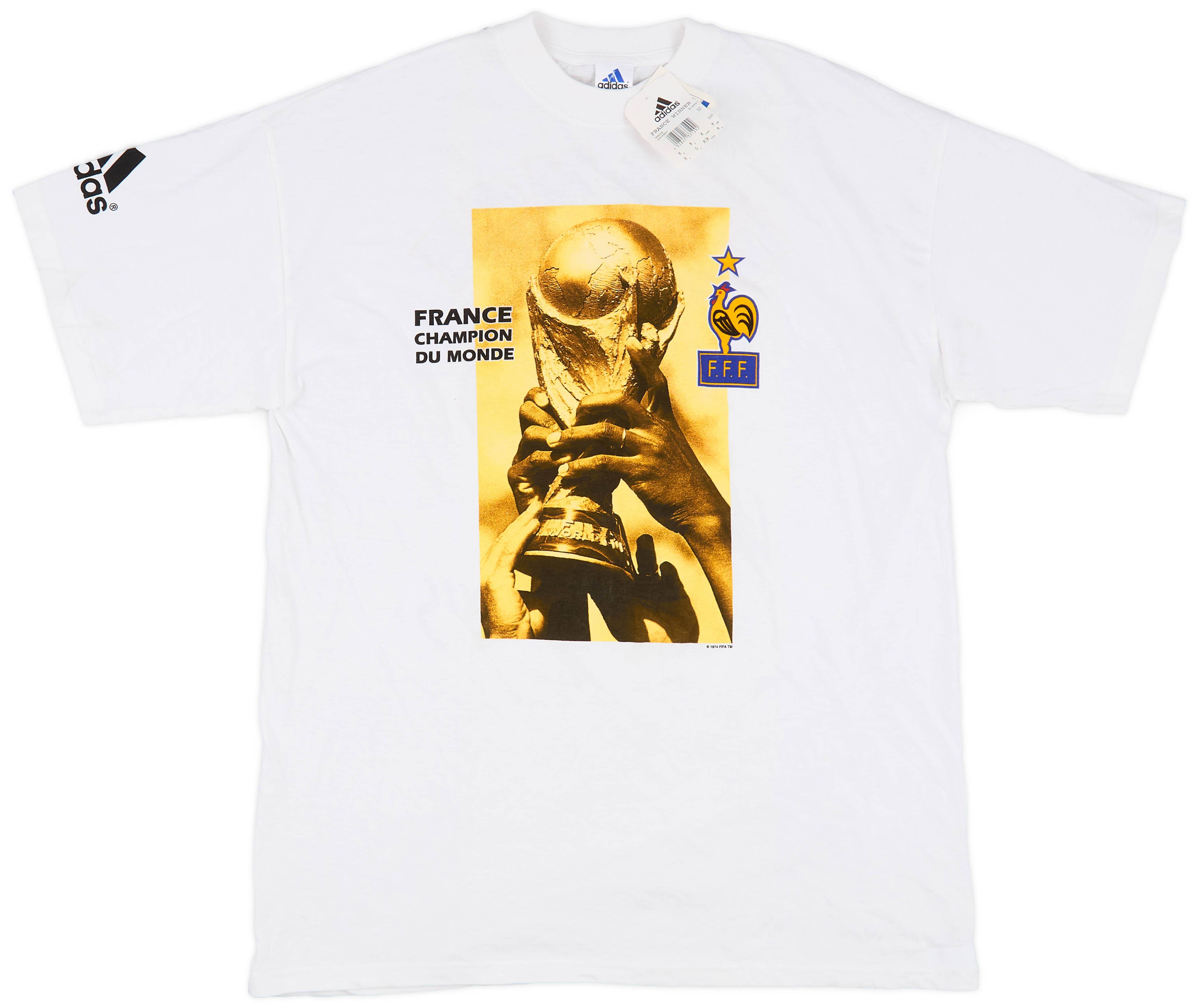 Tee shirt champions du monde shop