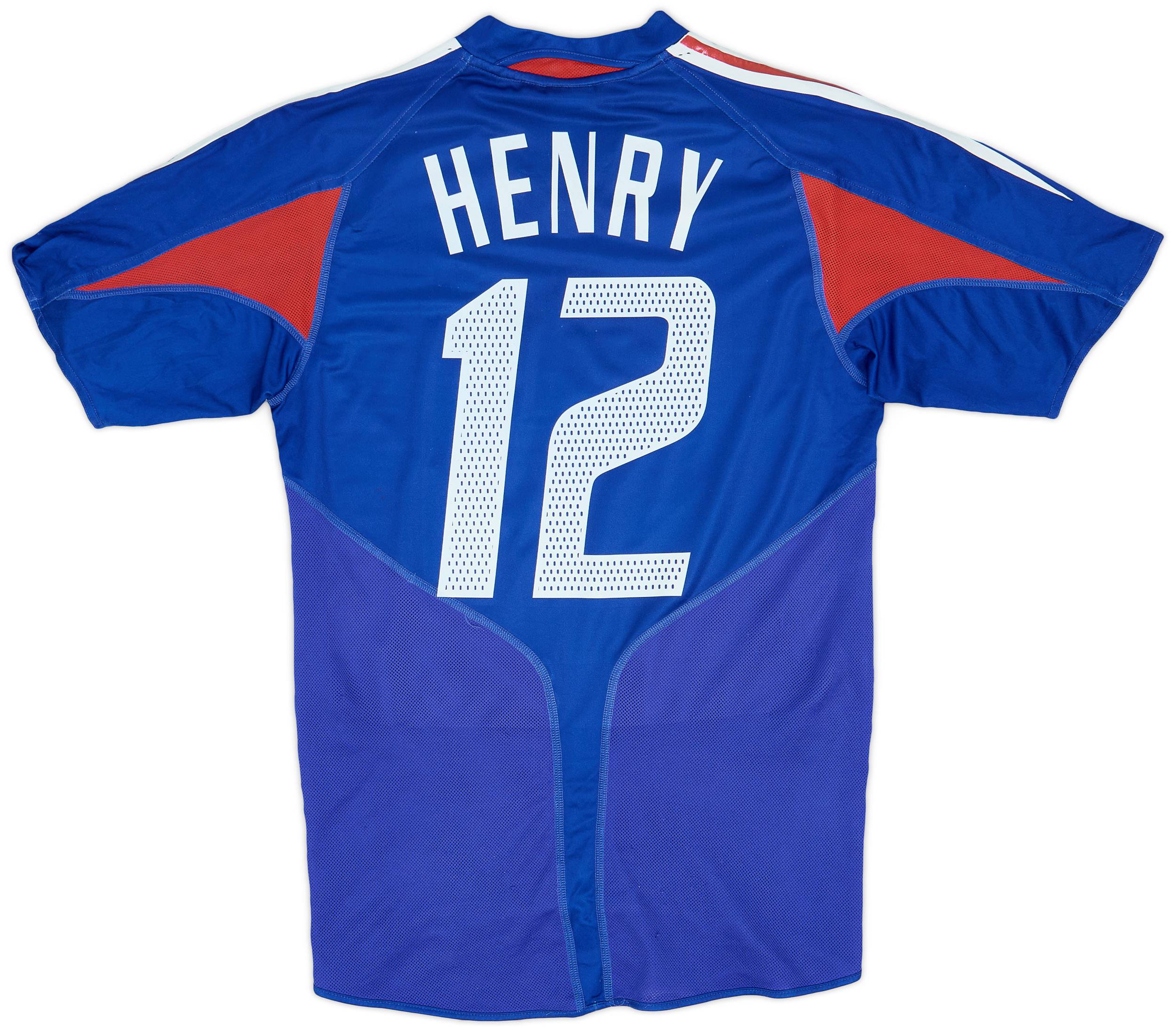 2004-06 France Home Shirt Henry #12 - 5/10 - (S)