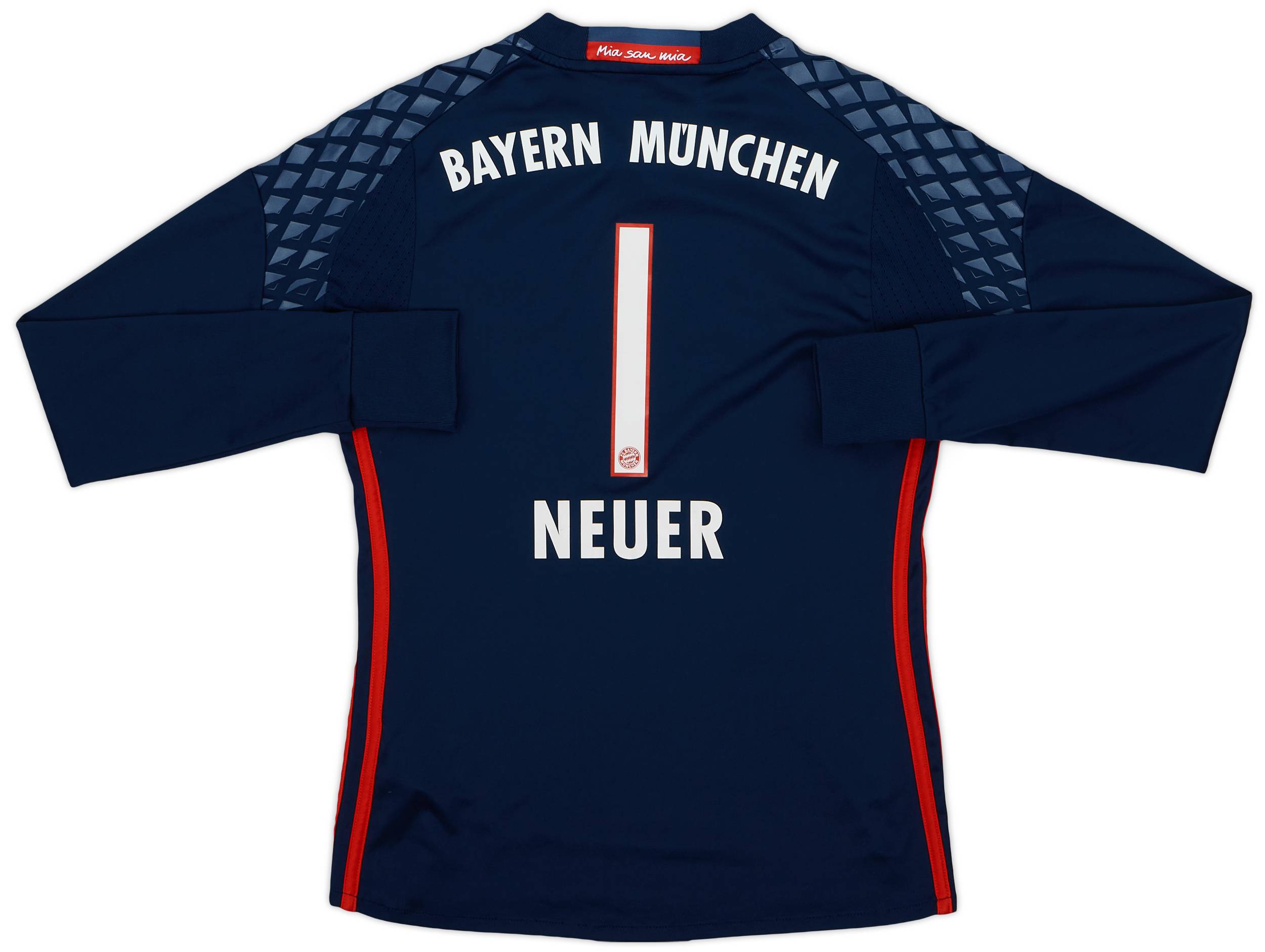 2016-17 Bayern Munich GK Shirt Neuer #1 - 7/10 - (M.Boys)