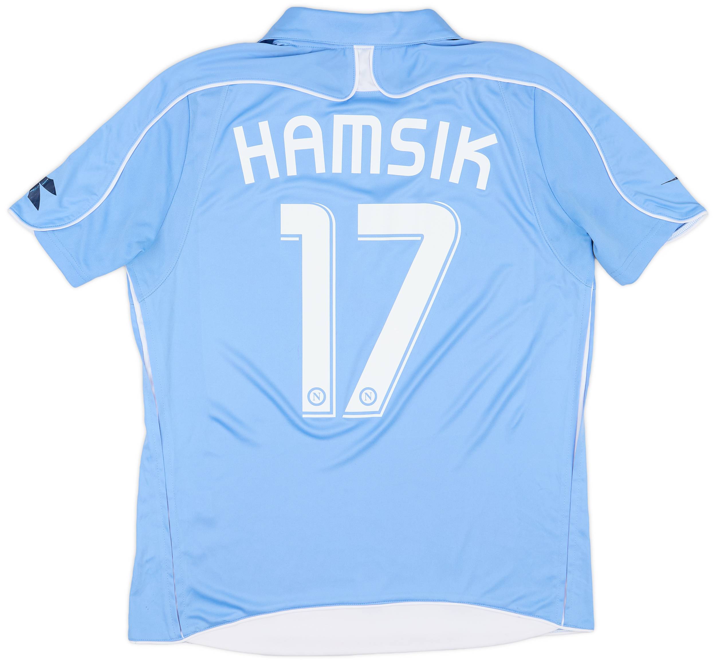 2008-09 Napoli Home Shirt Hamsik #17 - 5/10 - (M)