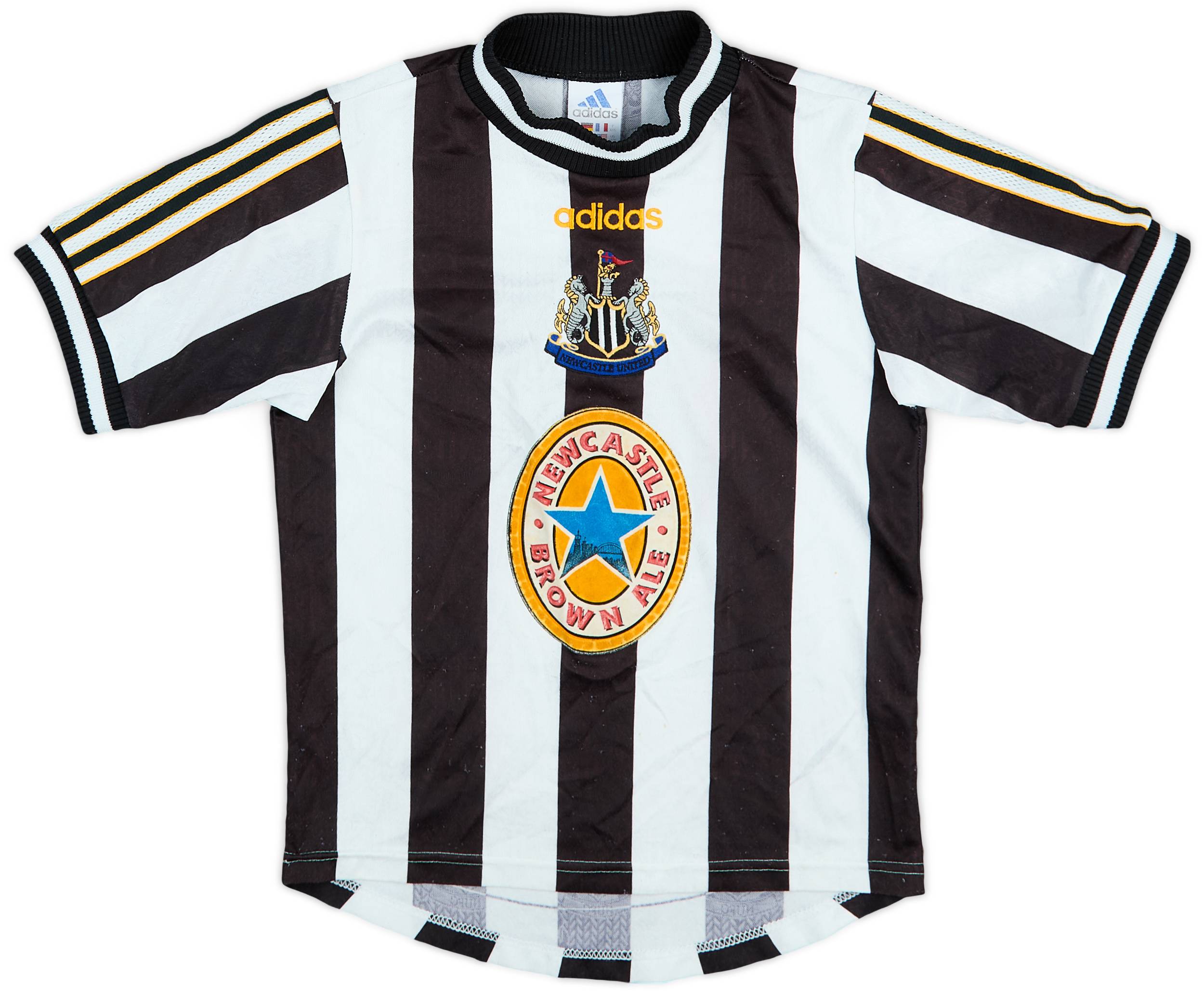 1997-99 Newcastle Home Shirt - 8/10 - (M.Boys)