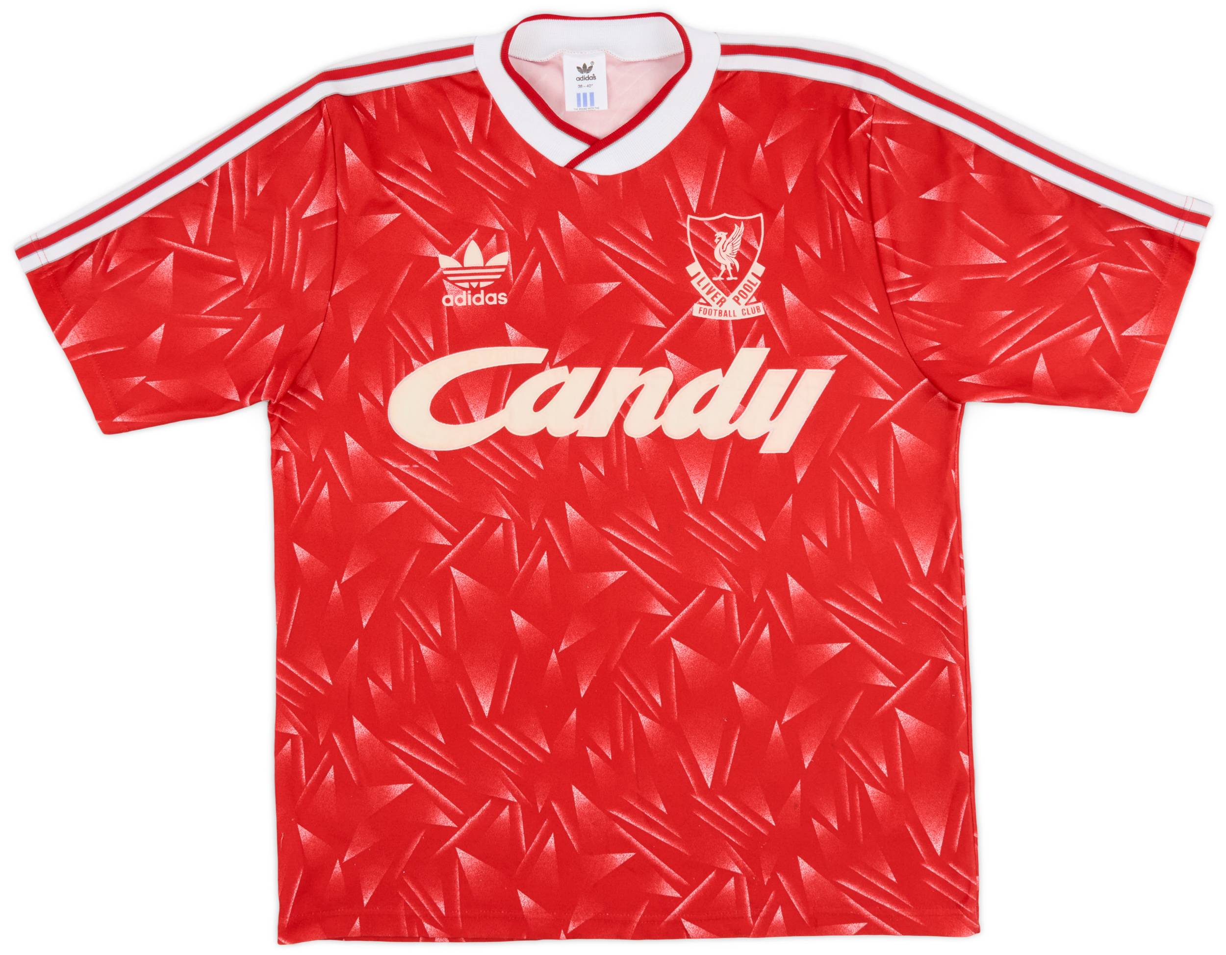 1989-91 Liverpool Home Shirt - 7/10 - (M)
