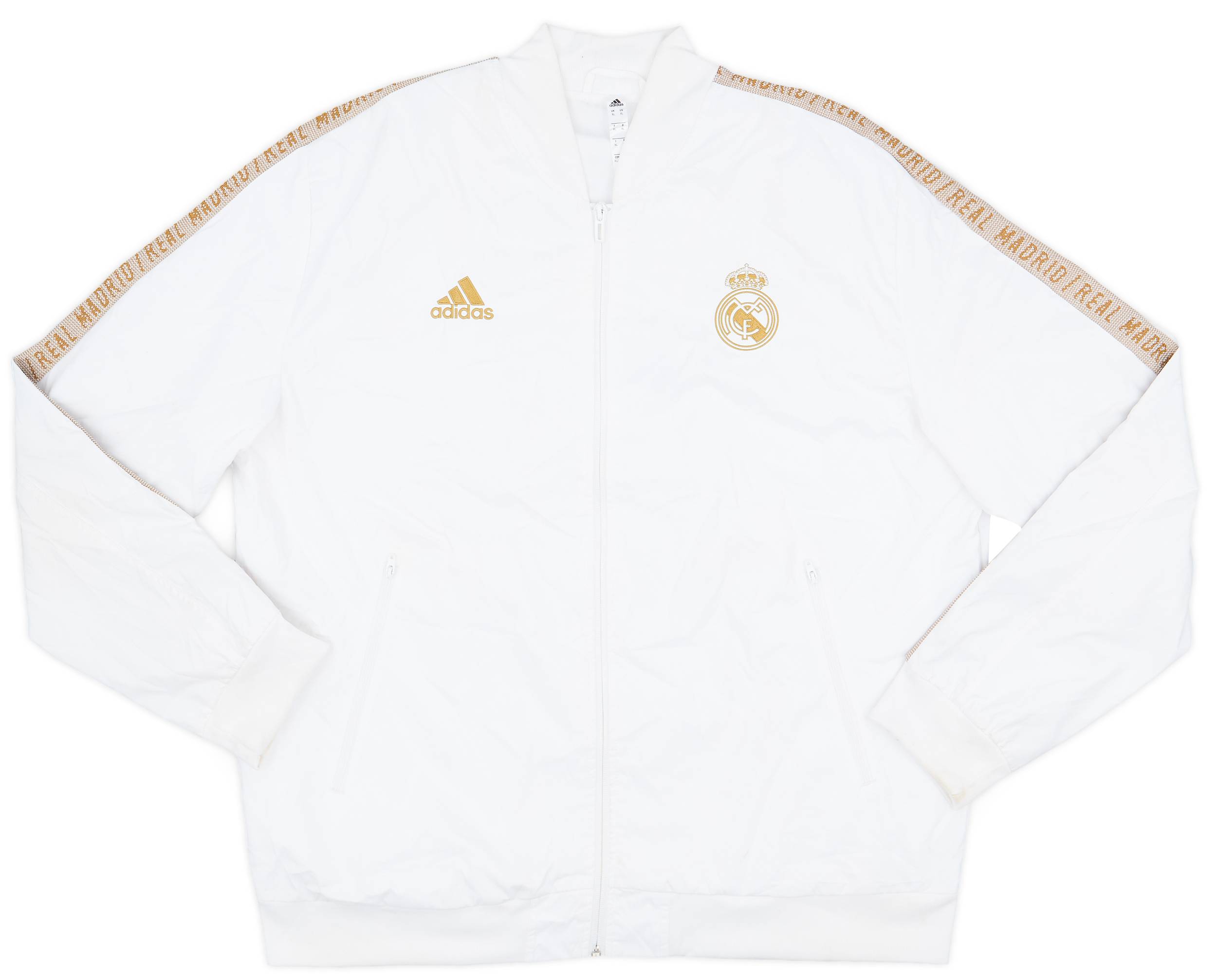2019-20 Real Madrid adidas Track Jacket - 6/10 - (XL)