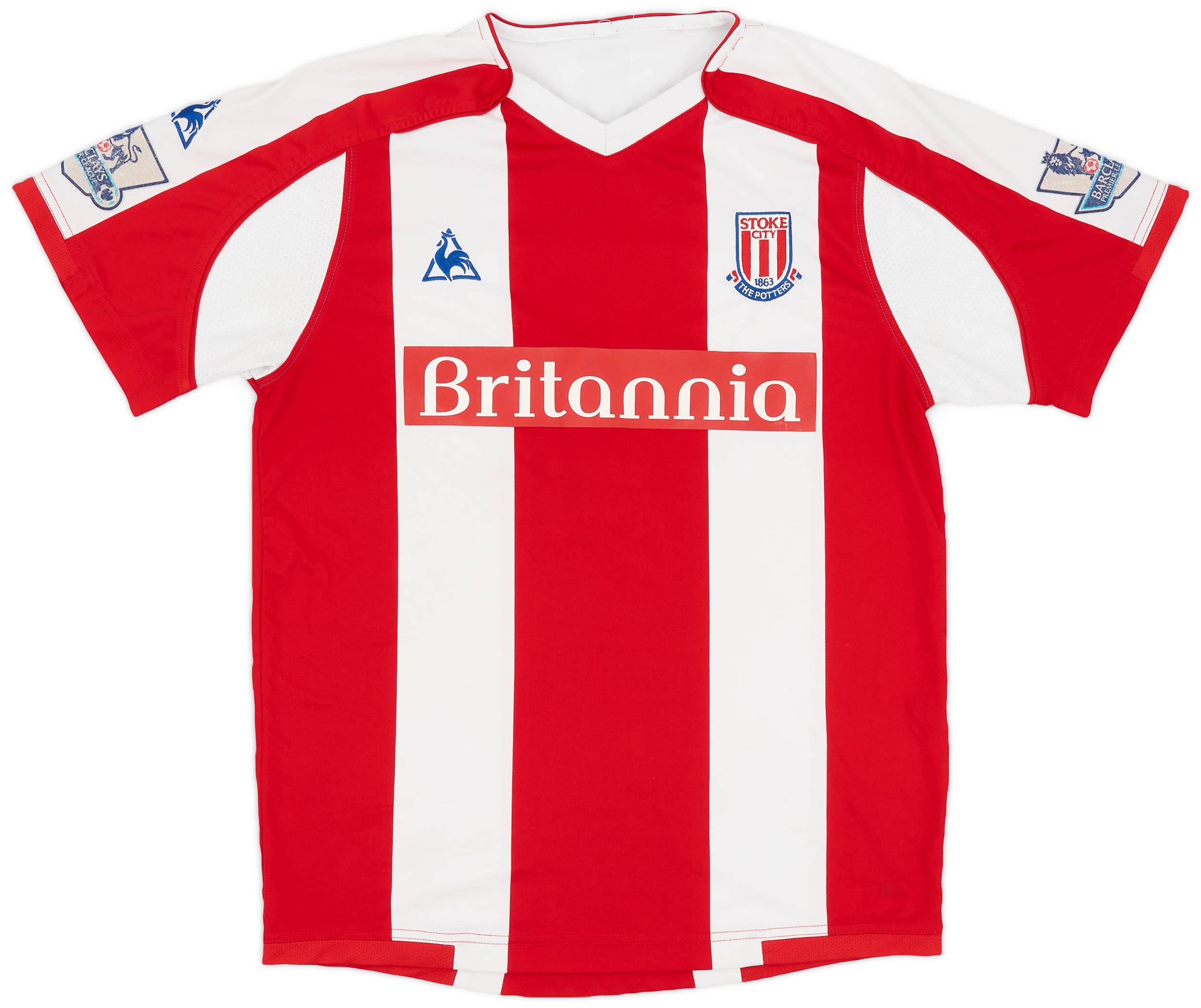 2008-09 Stoke City Home Shirt - 5/10 - (L)
