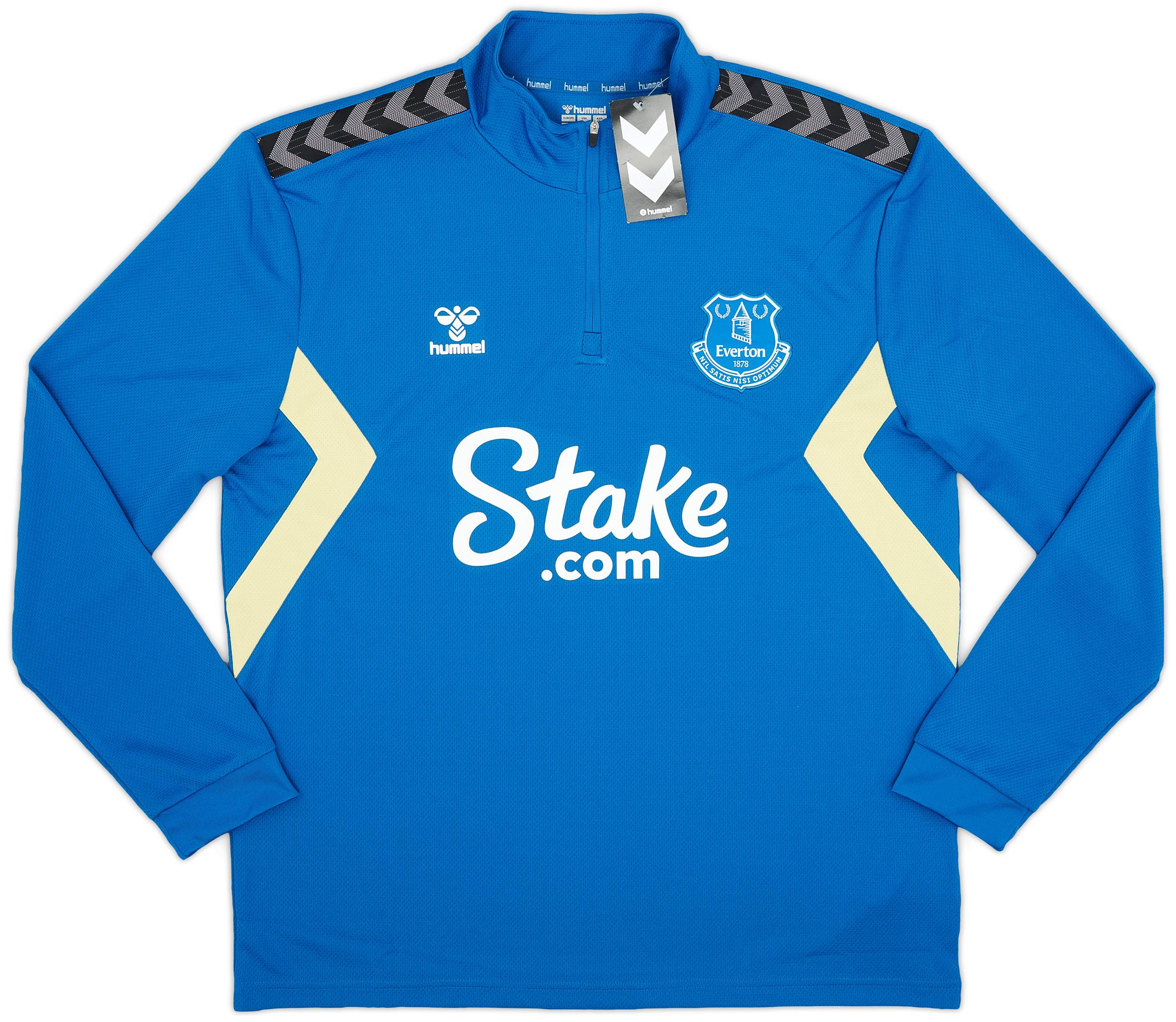 2022-23 Everton Hummel 1/4 Zip Drill Top (XXL)