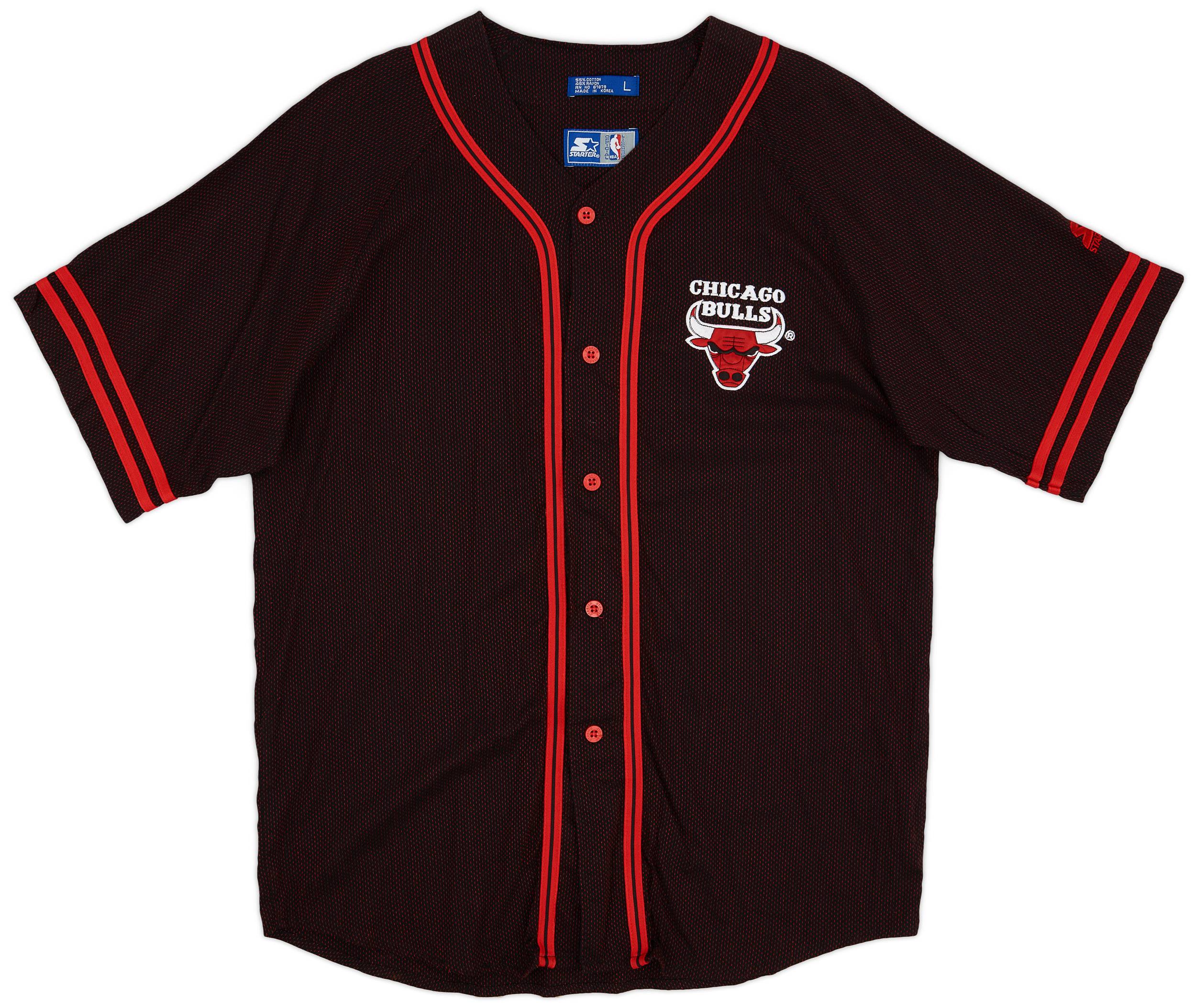 Chicago bulls starter baseball jersey discount