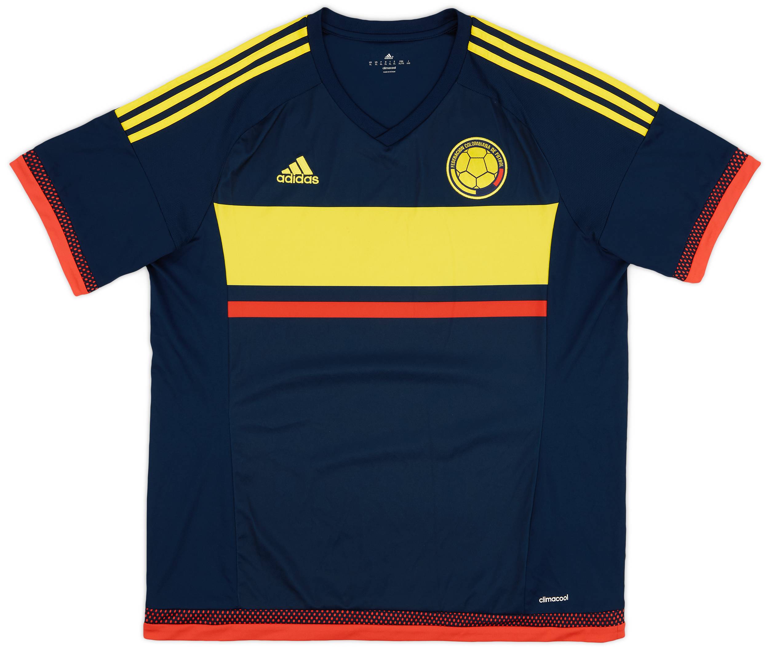 2015 Colombia Copa America Away Shirt - 8/10 - (XL)