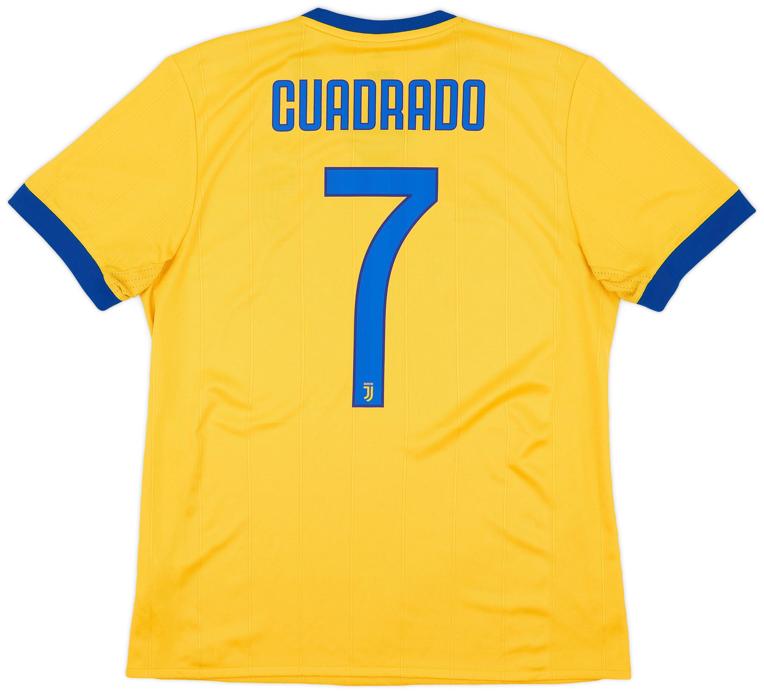 2017-18 Juventus Away Shirt Cuadrado #7 - 7/10 - (M)