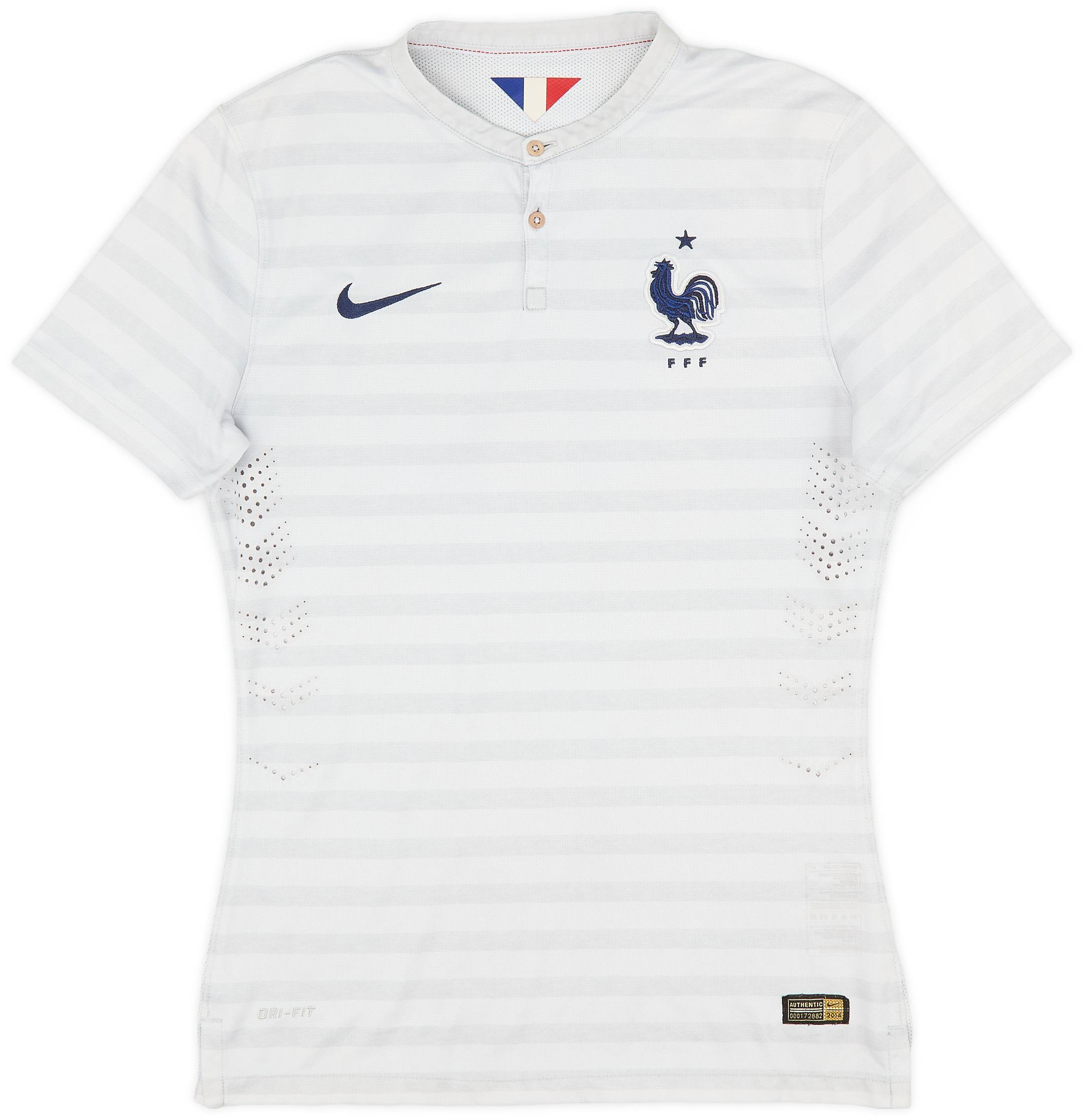 2014-15 France Authentic Away Shirt - 5/10 - (S)