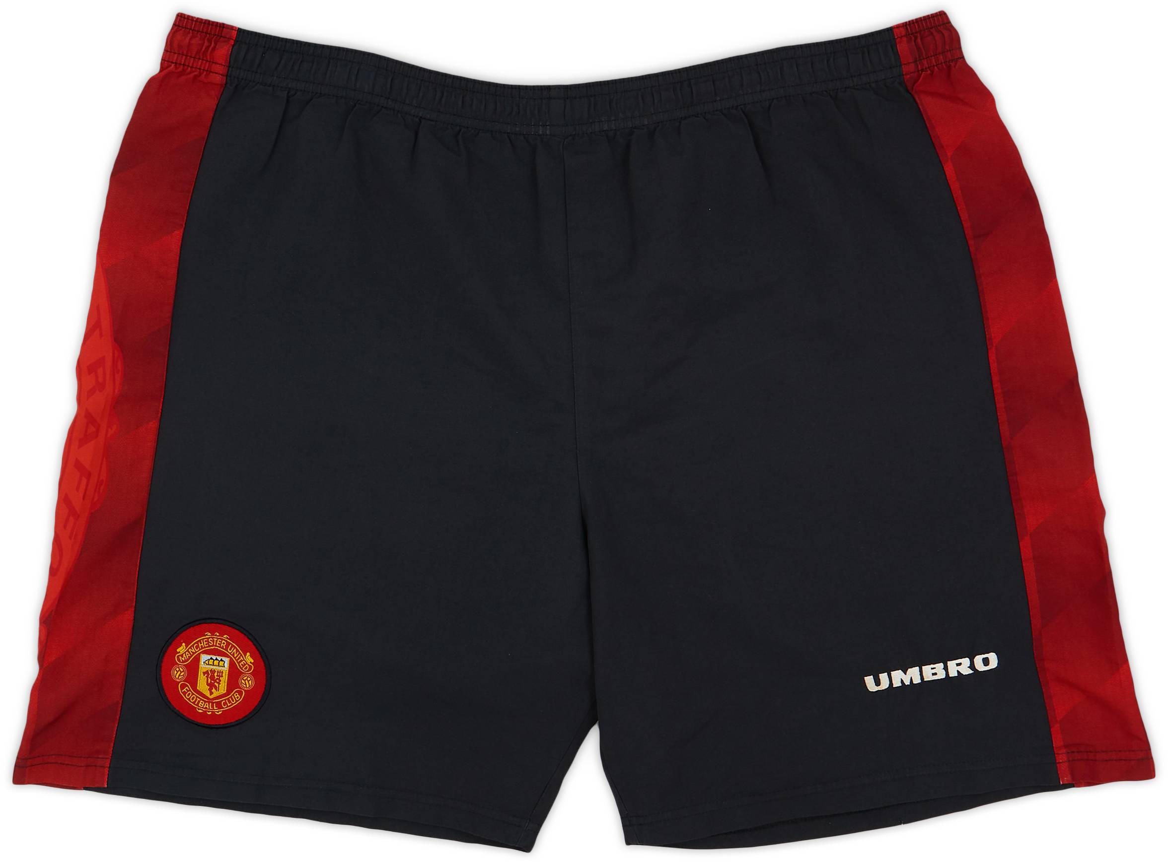 1996-98 Manchester United Home Shorts - 8/10 - (L)