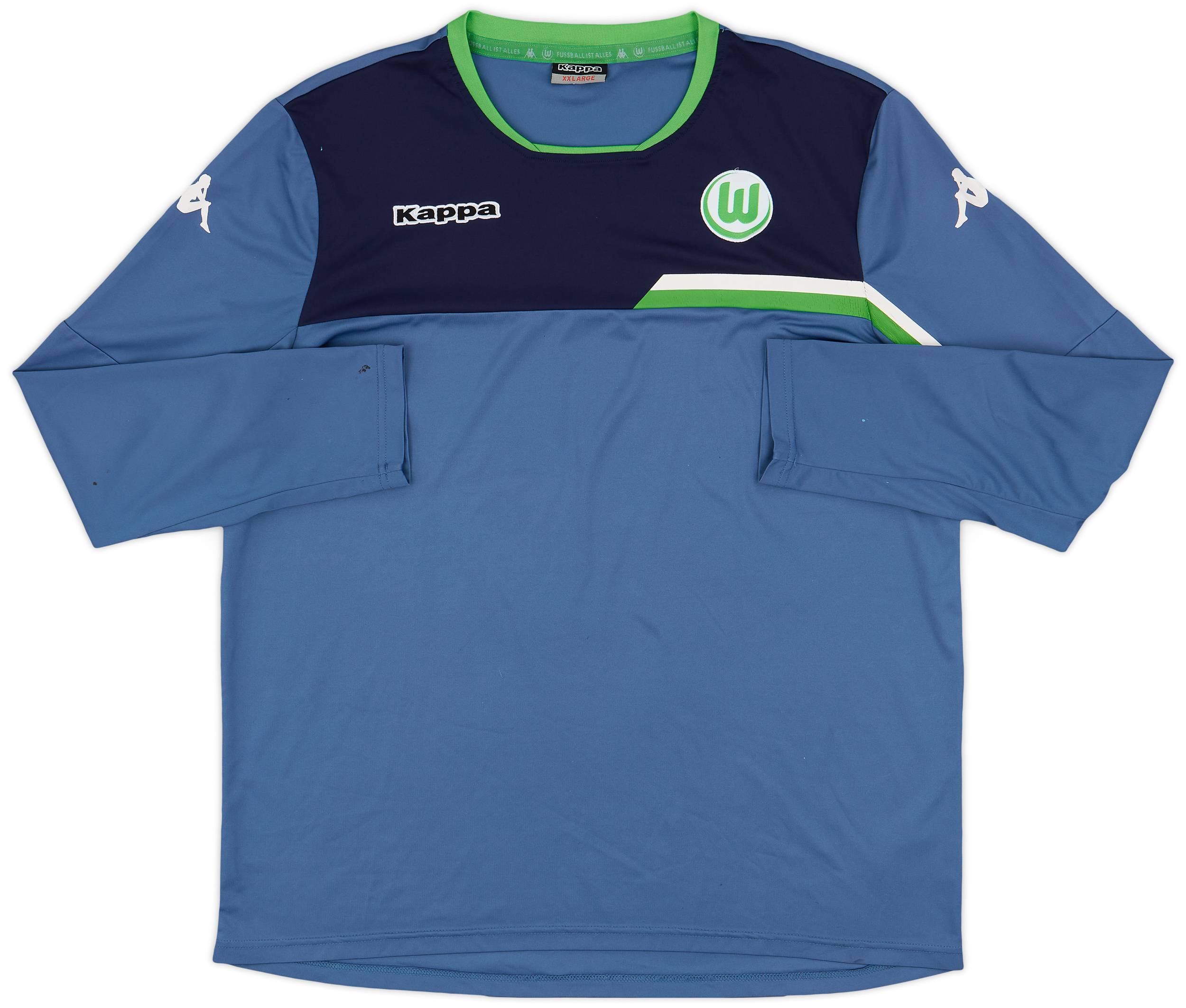 2015-16 Wolfsburg Kappa Training L/S Shirt - 7/10 - (XXL)