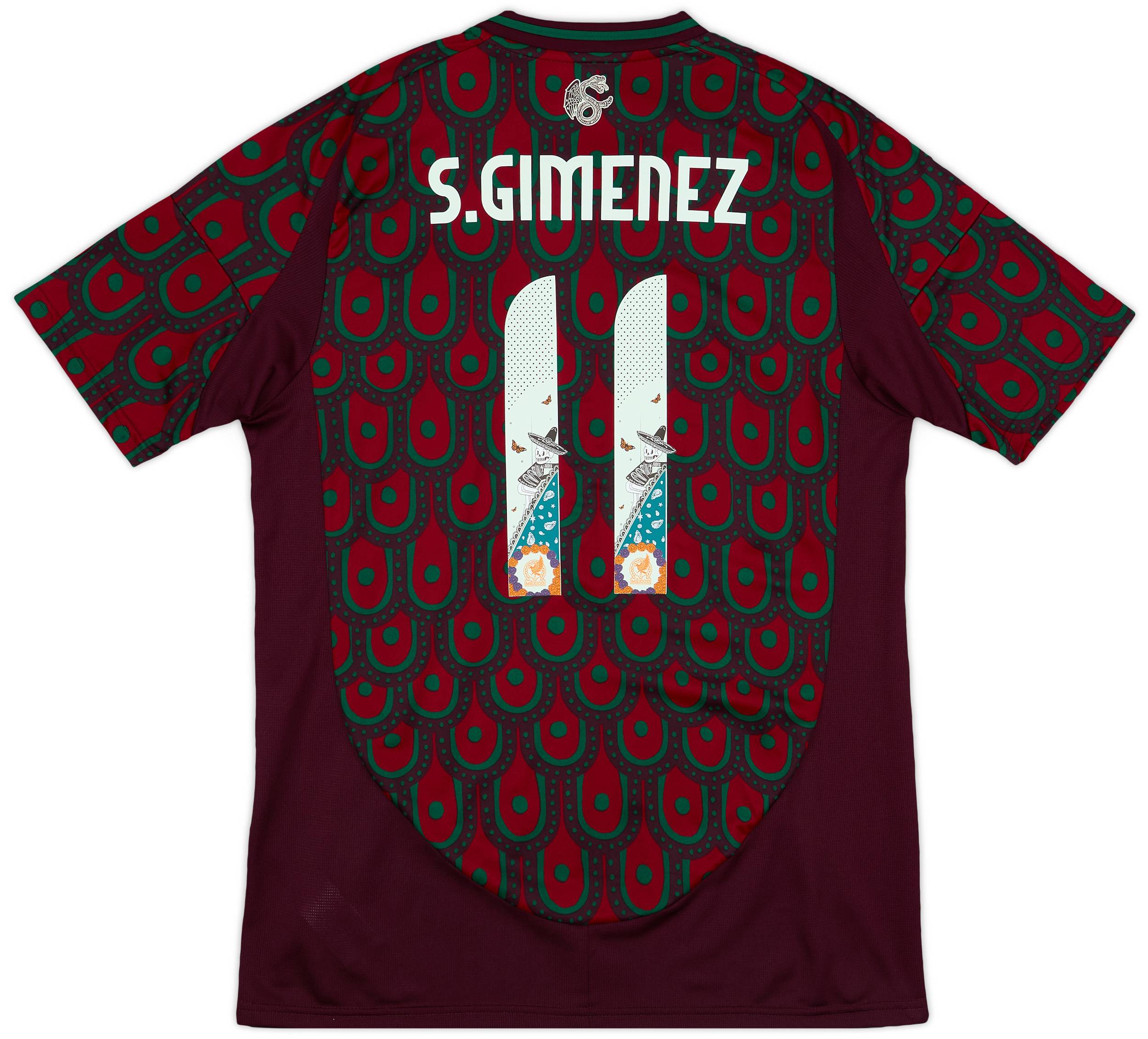2024-25 Mexico Special Edition Home Shirt S.Gimenez #11