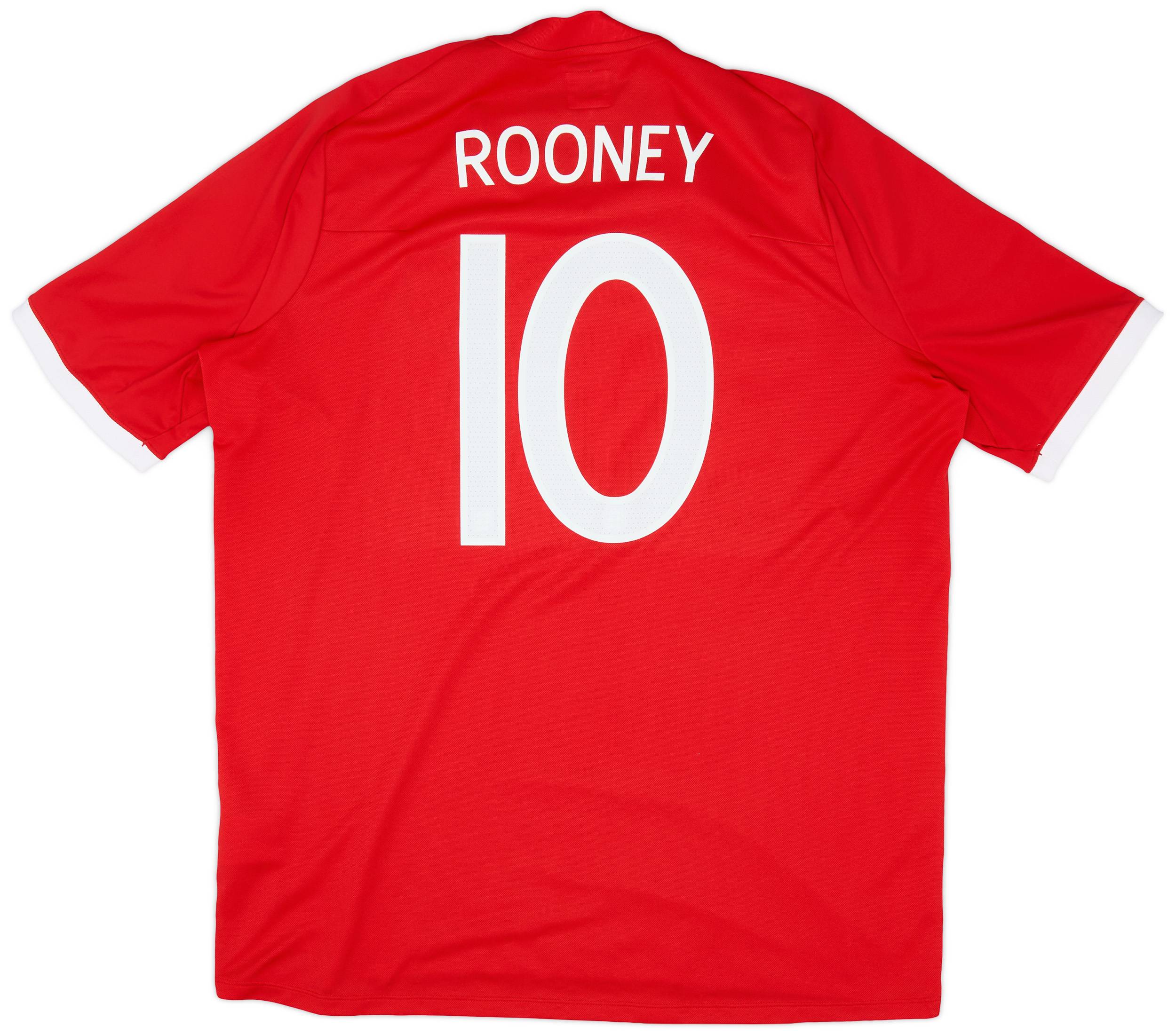 2010-11 England Away Shirt Rooney #10 - 9/10 - (XXL)