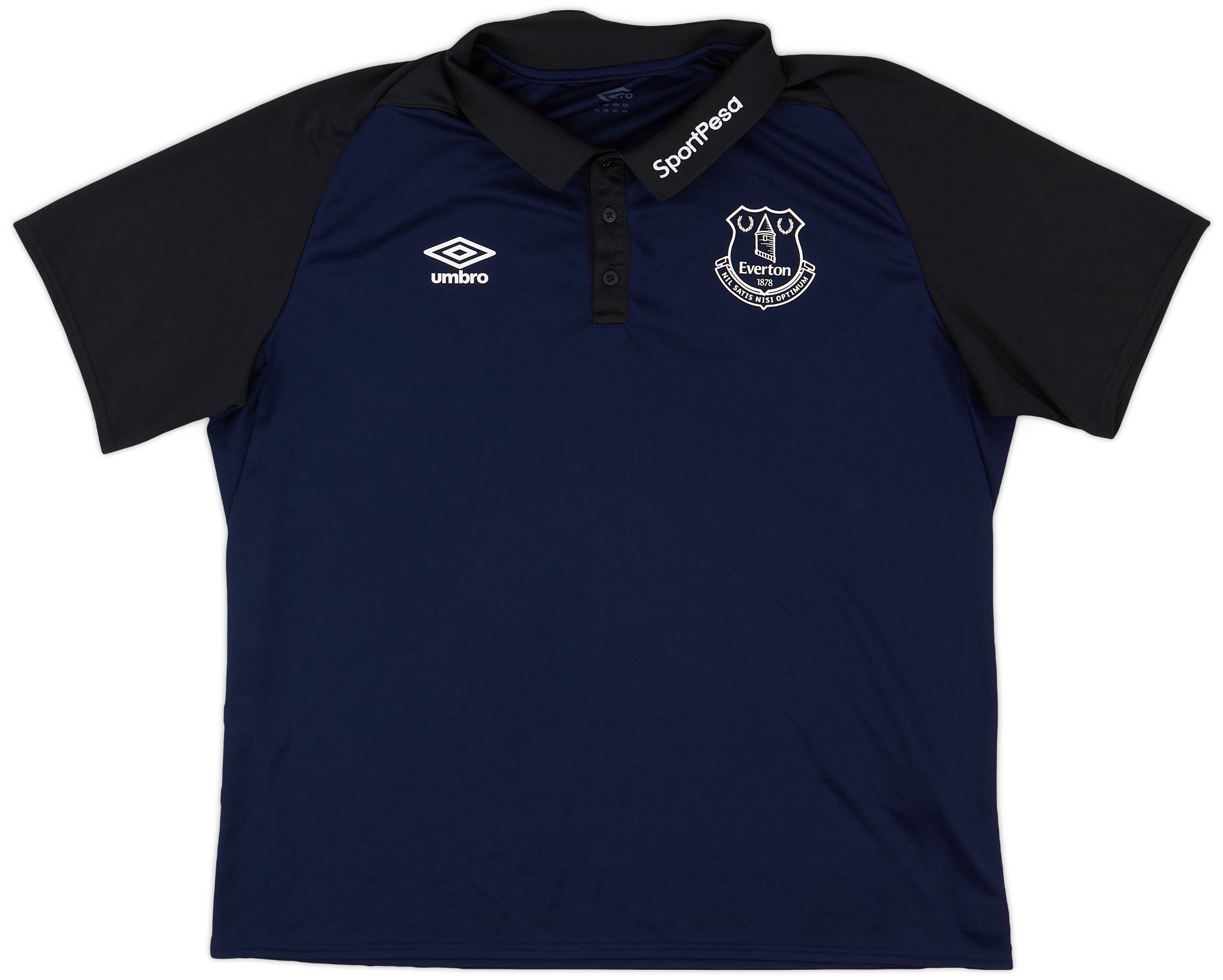 2017-18 Everton Umbro Polo Shirt - 9/10 - (XXL)