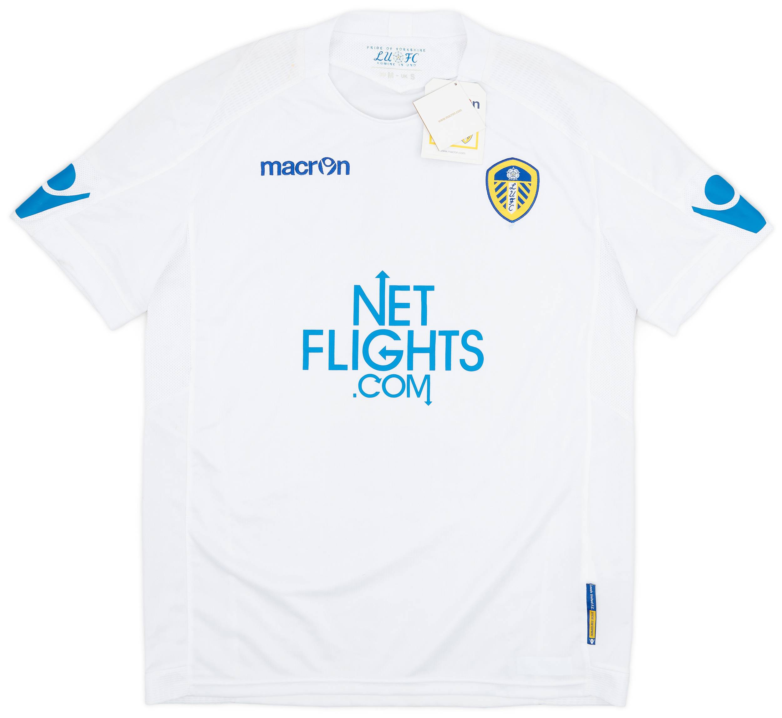 2010-11 Leeds United Home Shirt (S)