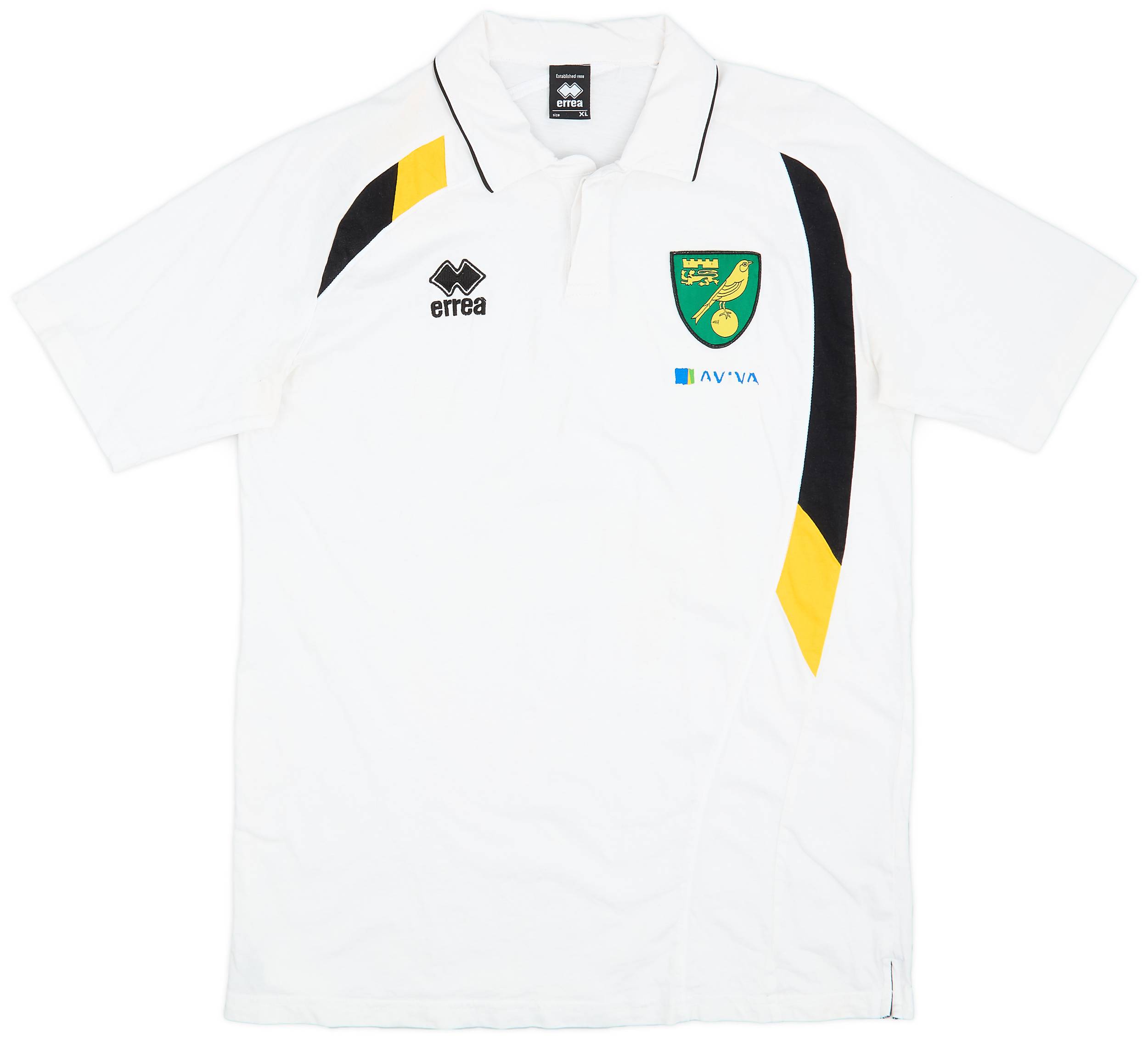 2012-13 Norwich Errea Polo Shirt - 5/10 - (XL)