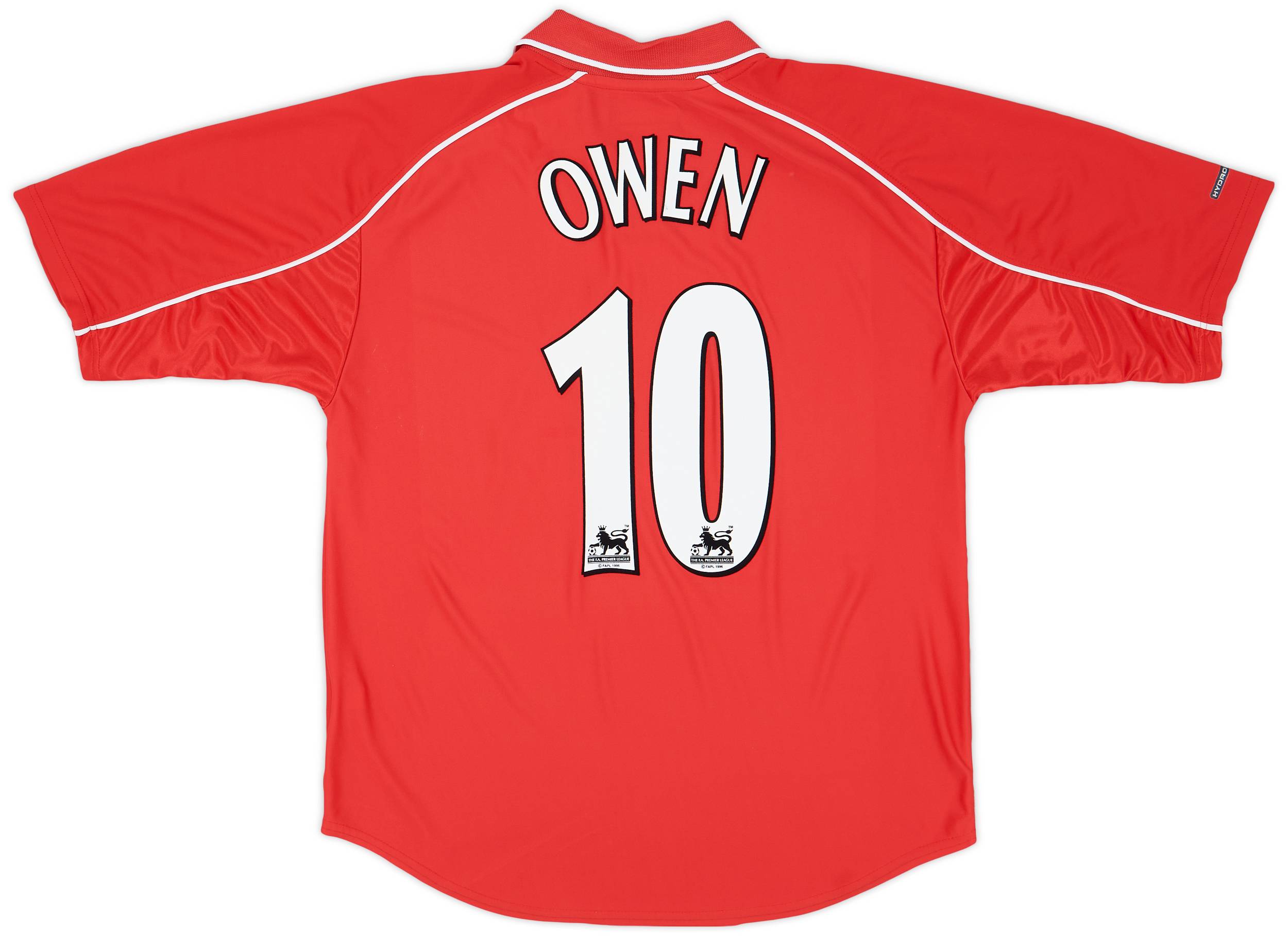 2000-02 Liverpool Home Shirt Owen #10 - 6/10 - (L)