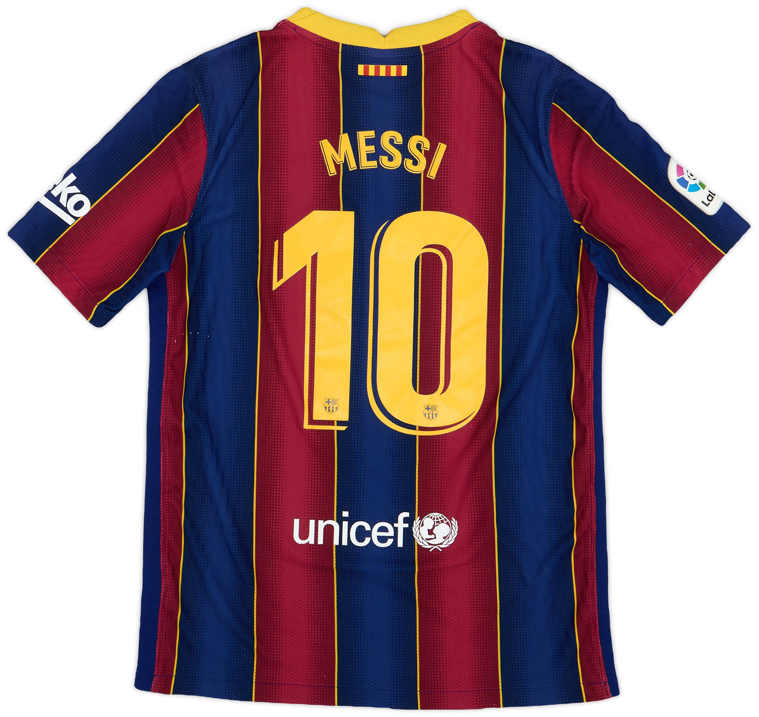 MEN FC BARCELONA 2020/2021 LIONEL MESSI #10 FOOTBALL SOCCER