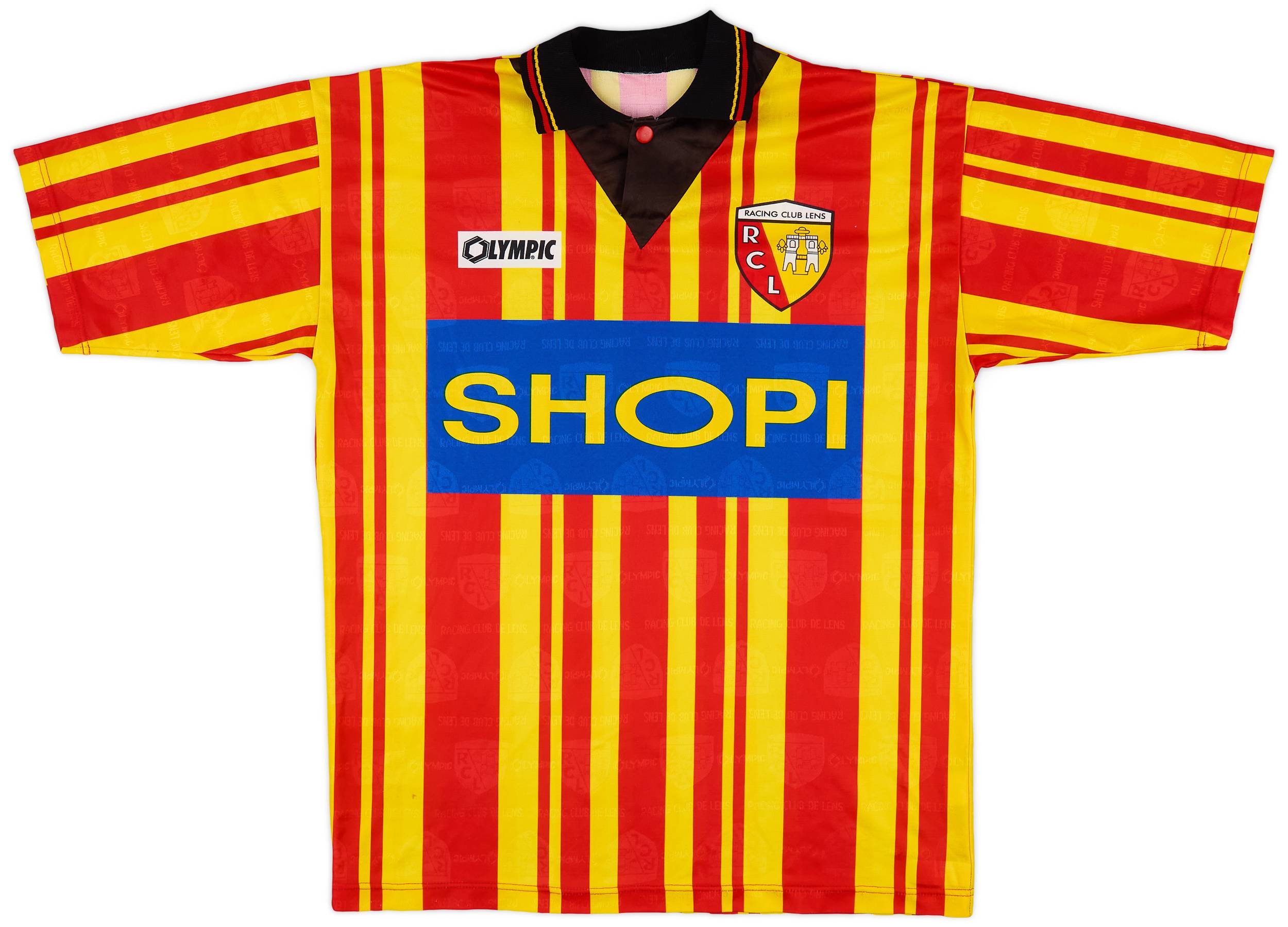 1995-96 Lens Home Shirt - 8/10 - (L)