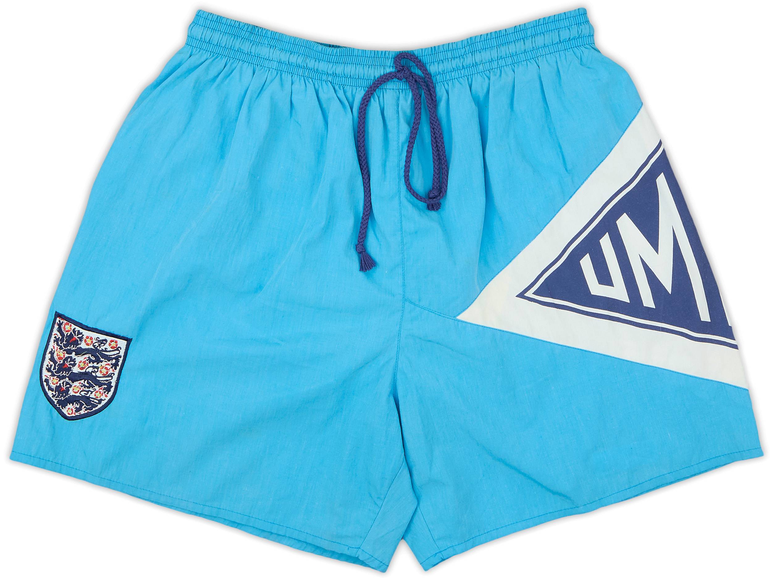 1992-94 England Umbro Training Shorts - 6/10 - (L)