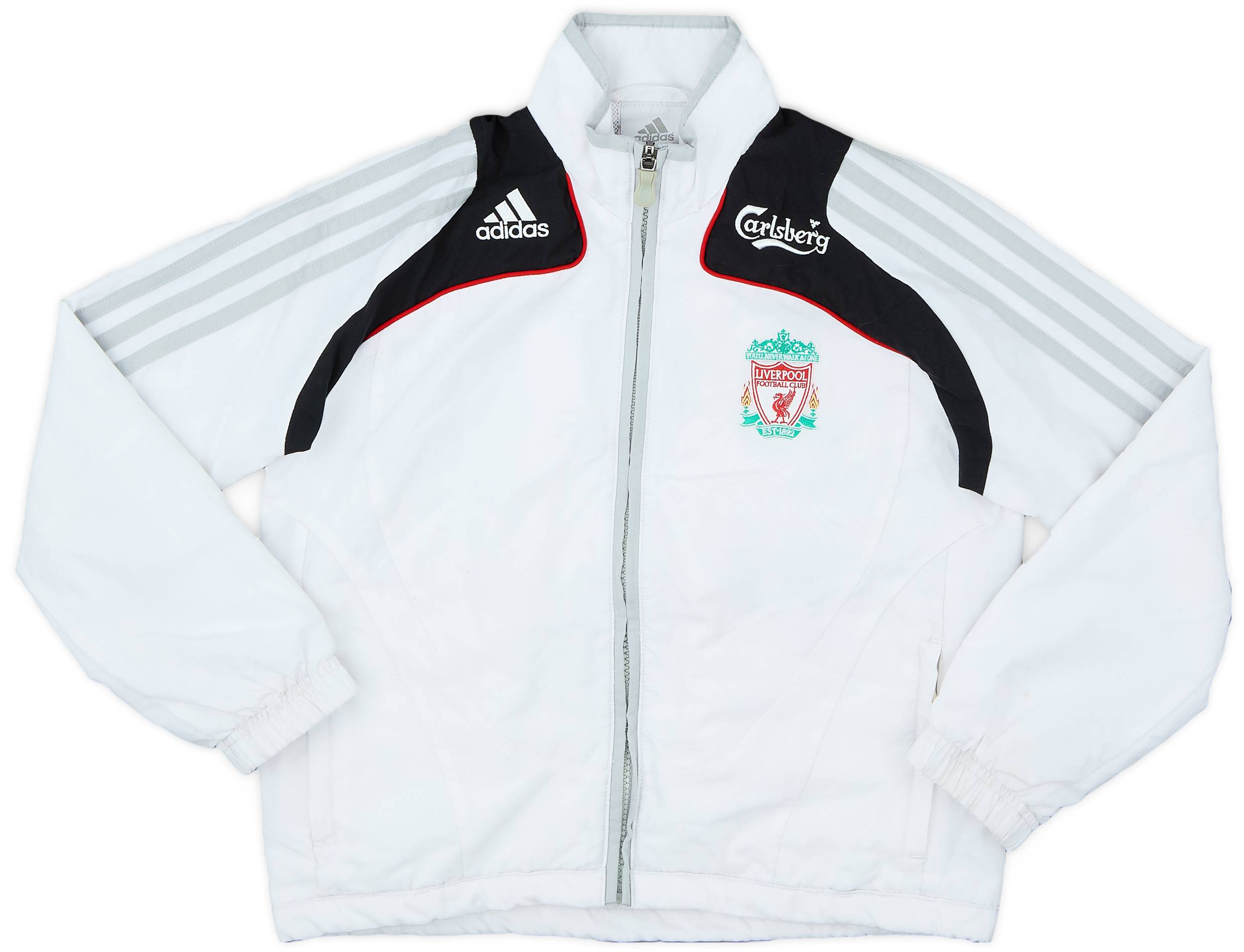 2008-09 Liverpool adidas Track Jacket - 8/10 - (6-7 Years)