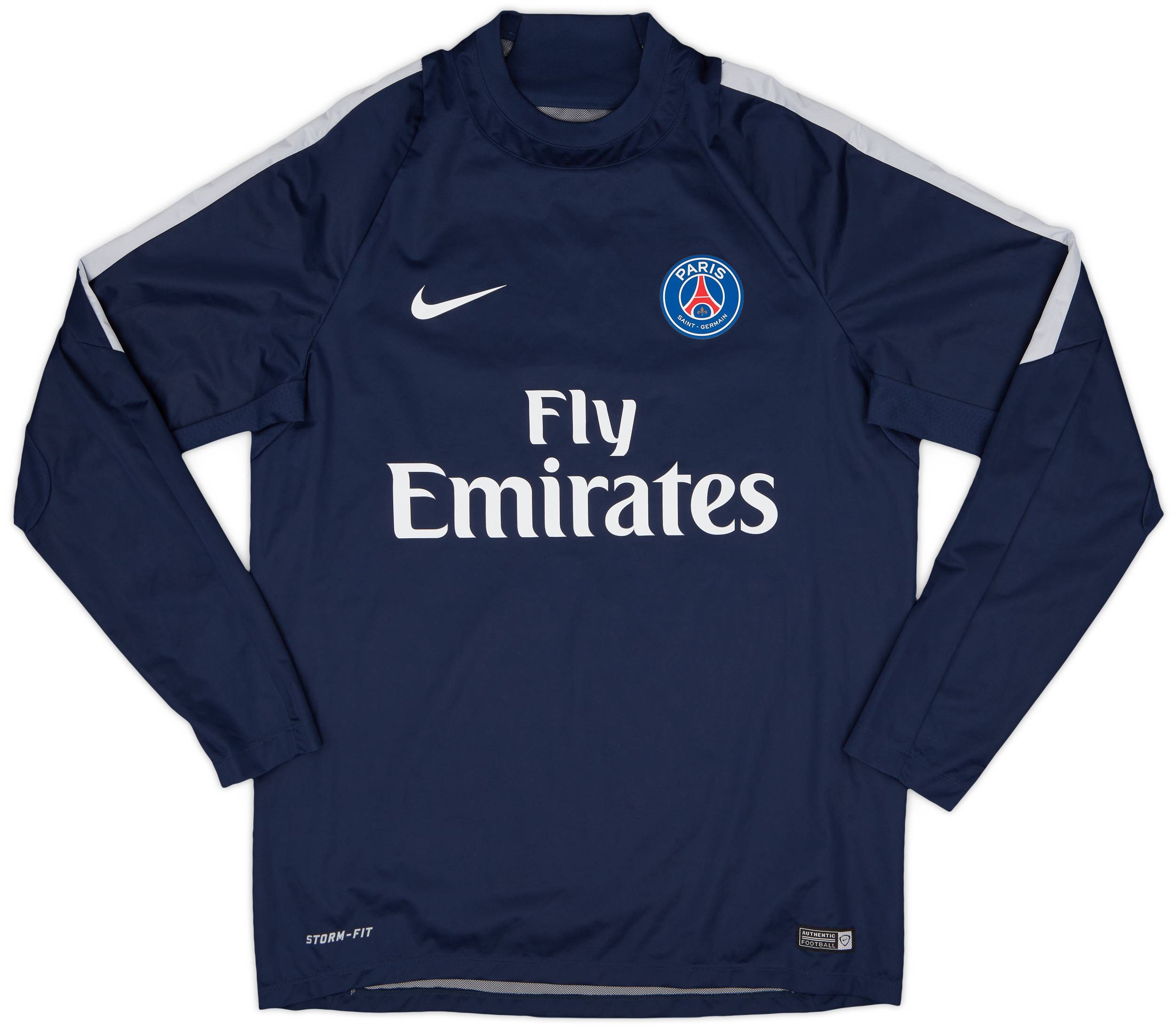 2015-16 Paris Saint-Germain Nike Drill Top - 10/10 - (M)